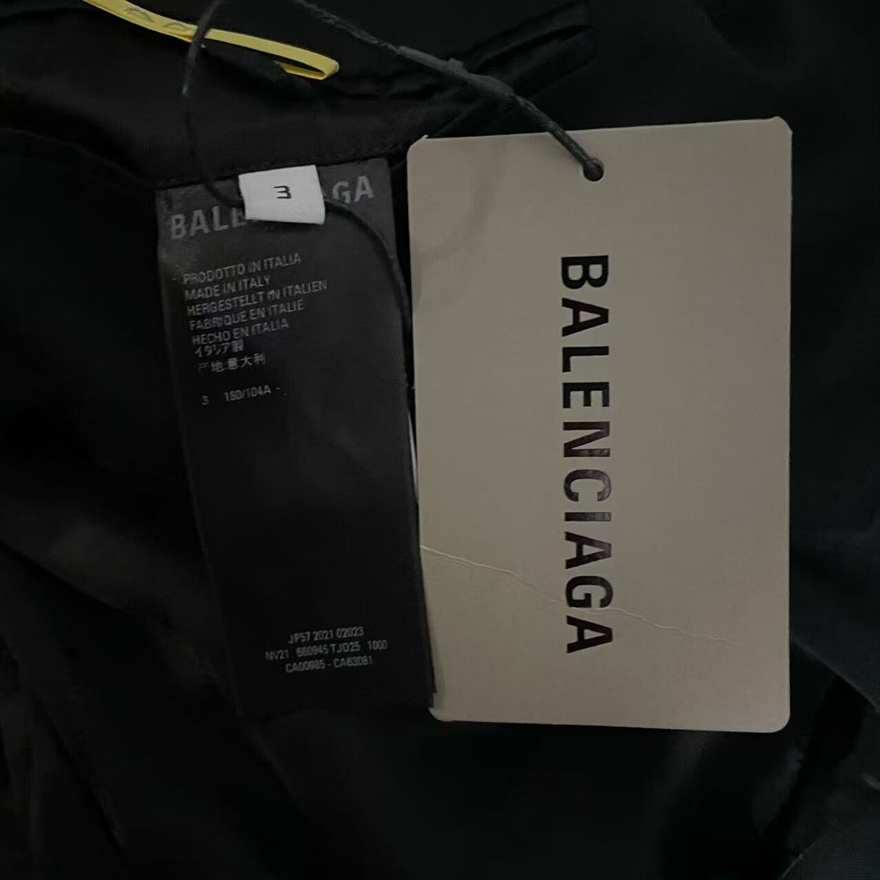 Balenciaga balenciaga black relaxed pocket jacket Size US XL / EU 56 / 4 - 4 Thumbnail