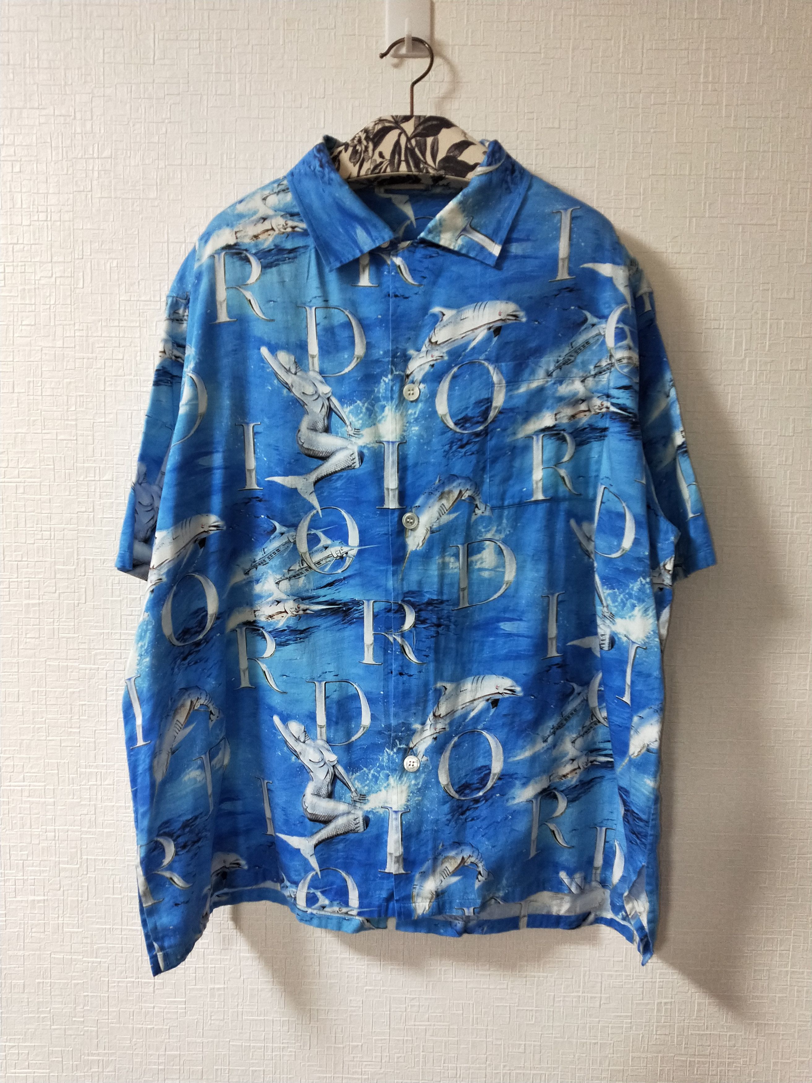Dior Sorayama Dolphin Shirt Size US L / EU 52-54 / 3 - 1 Thumbnail