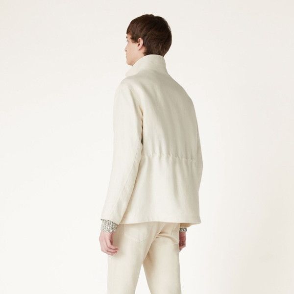 Loro Piana o1srvl11e0526 FAO4757 Britt Field Jacket in Off-White Size US S / EU 44-46 / 1 - 4 Thumbnail