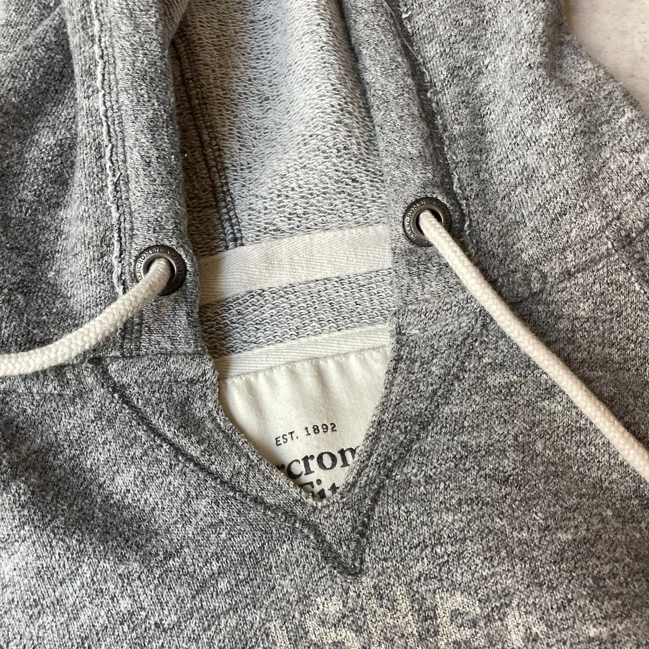Abercrombie & Fitch Abercrombie & Fitch New York V Neck Hoodie Size L / US 10 / IT 46 - 8 Thumbnail