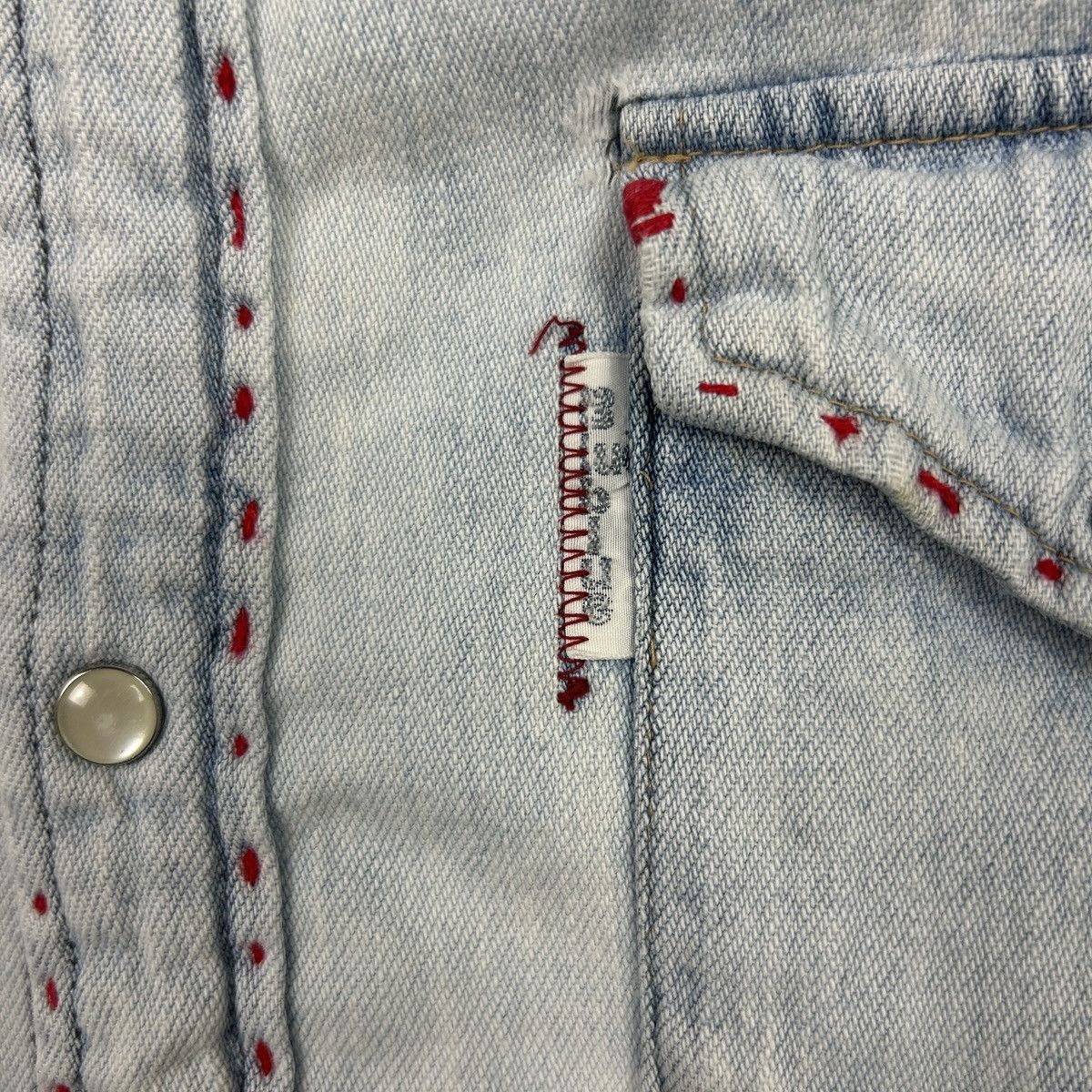 Blue Blue Japan Blue Blue Western Shirt Customised Size US XS / EU 42 / 0 - 8 Thumbnail