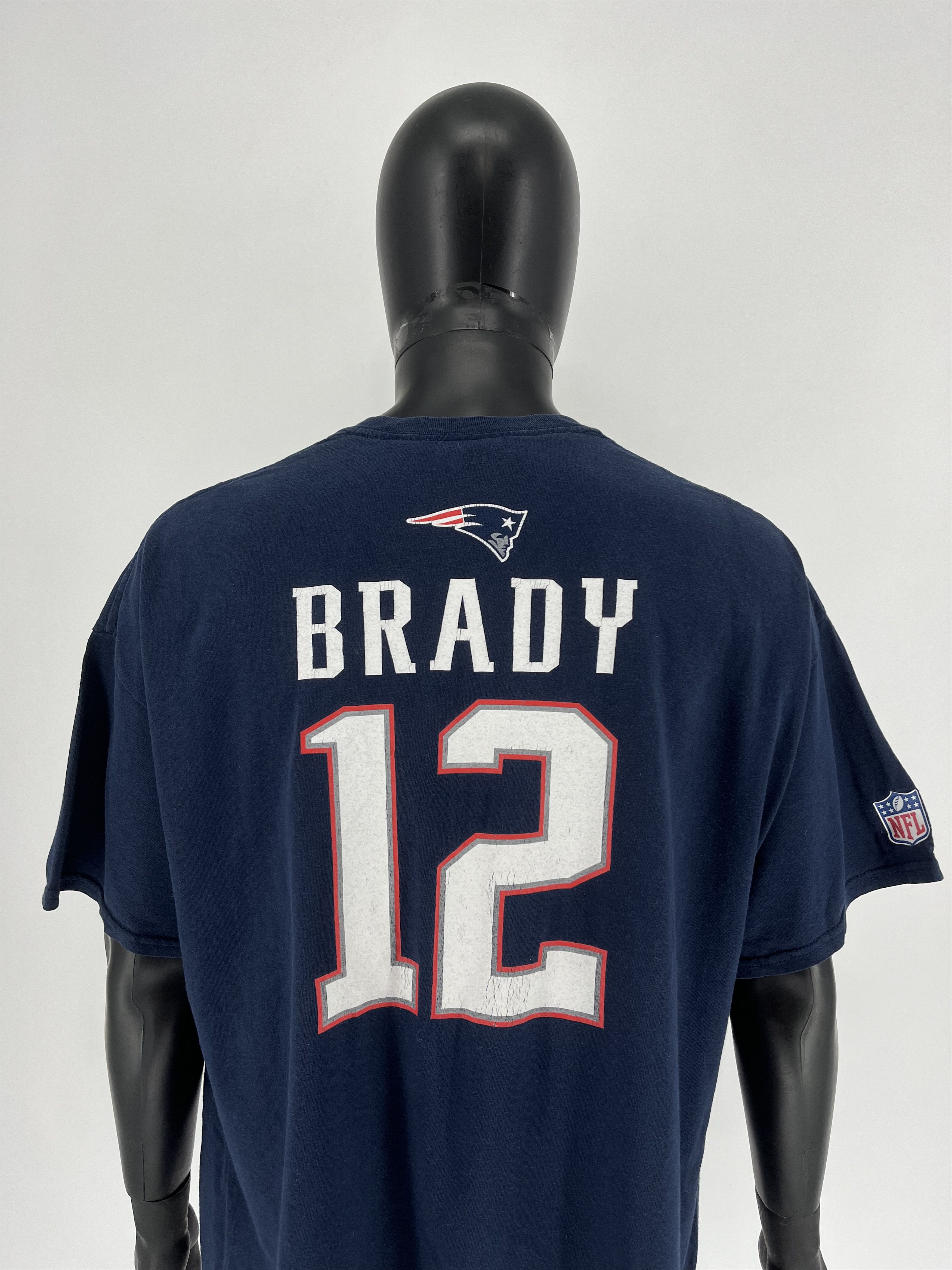 Vintage Tom Brady New England Patriots NFL Players Size US XL / EU 56 / 4 - 9 Thumbnail