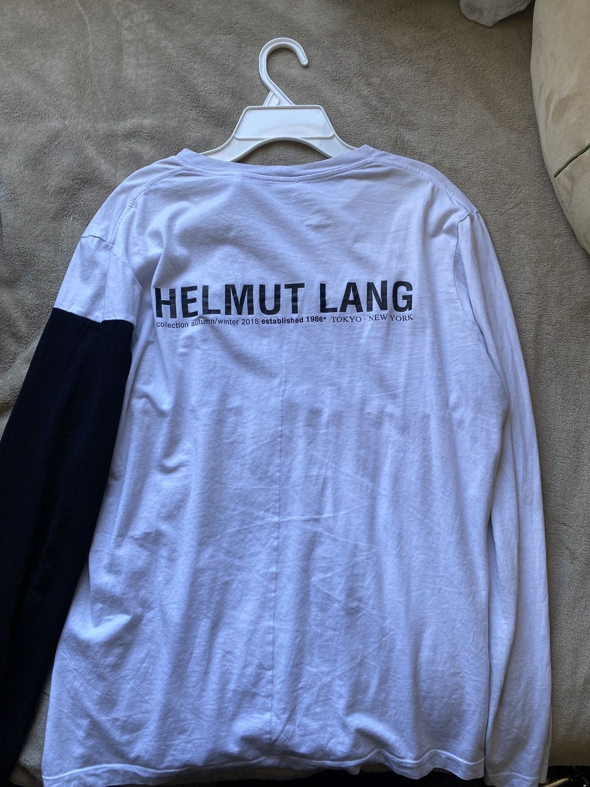 Helmut Lang RARE* Helmut lang aw18 color block long sleeve Size US L / EU 52-54 / 3 - 2 Thumbnail