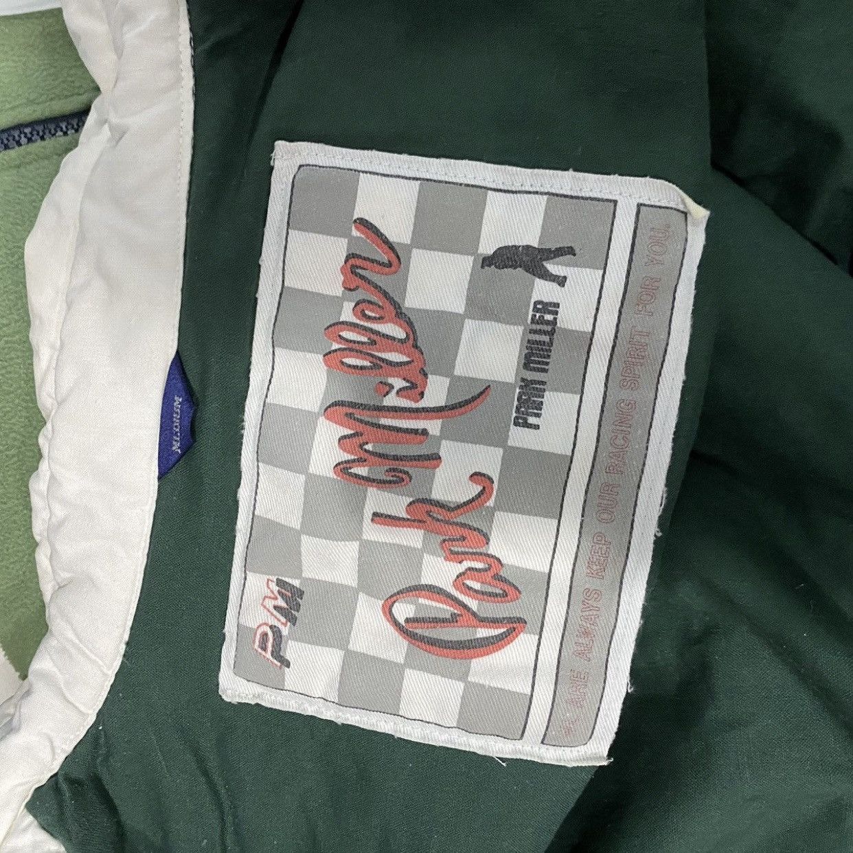 Japanese Brand Vintage Racing Spirit Park Miller Grand Prix Bomber Jacket Size US M / EU 48-50 / 2 - 13 Thumbnail
