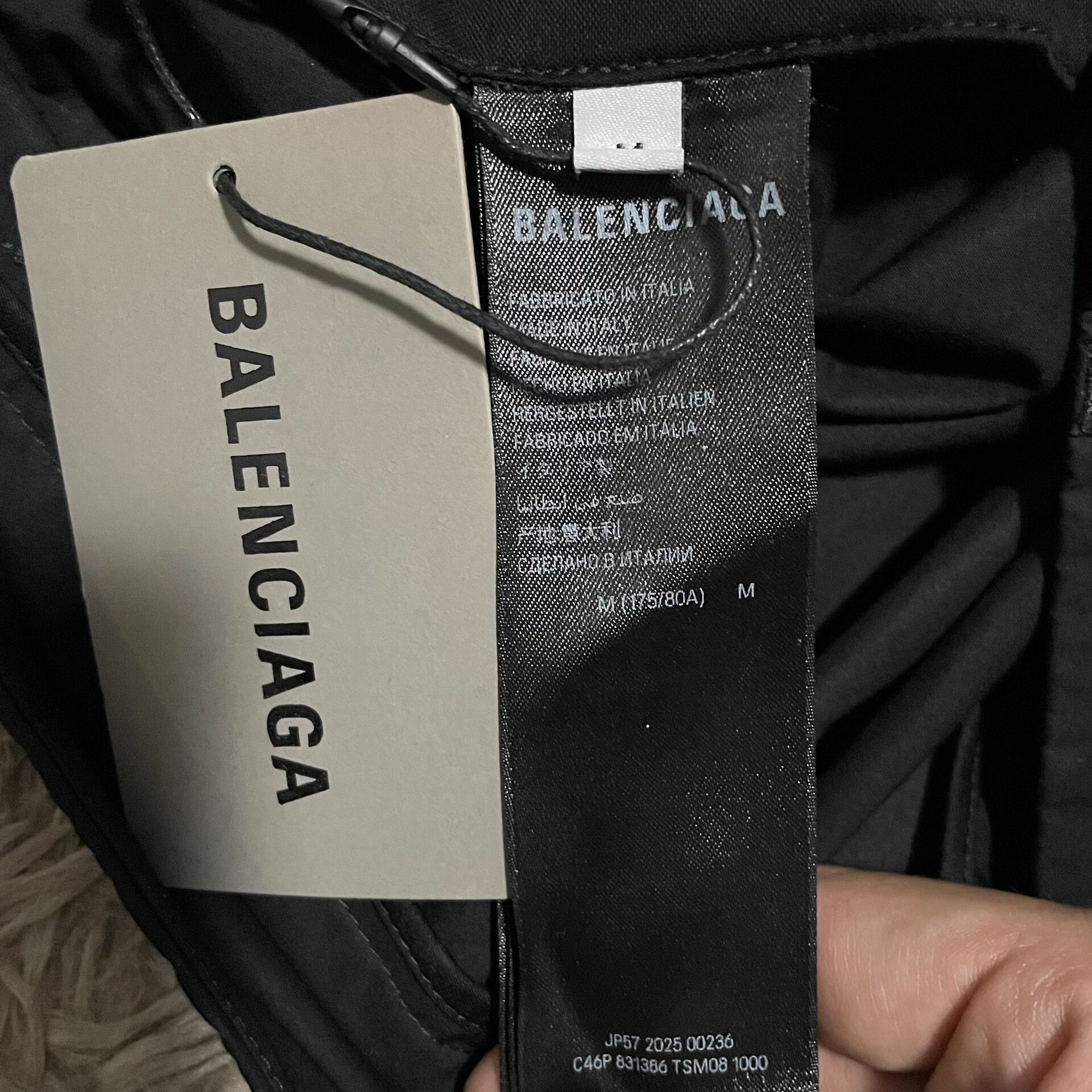 Balenciaga balenciaga embroidered oversized baggy pants Size US 34 / EU 50 - 4 Thumbnail