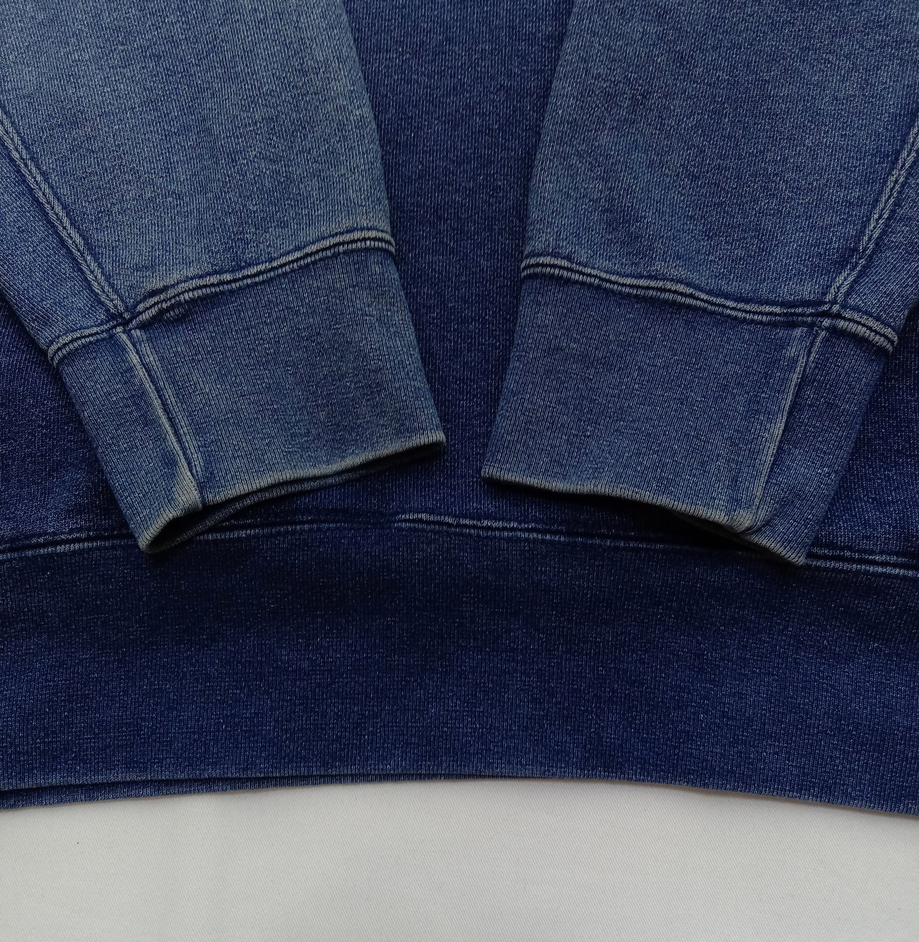 Lemaire × Uniqlo Uniqlo U Lemaire Pullover Denim Blue Hoodie Sweatshirt Size US L / EU 52-54 / 3 - 6 Thumbnail