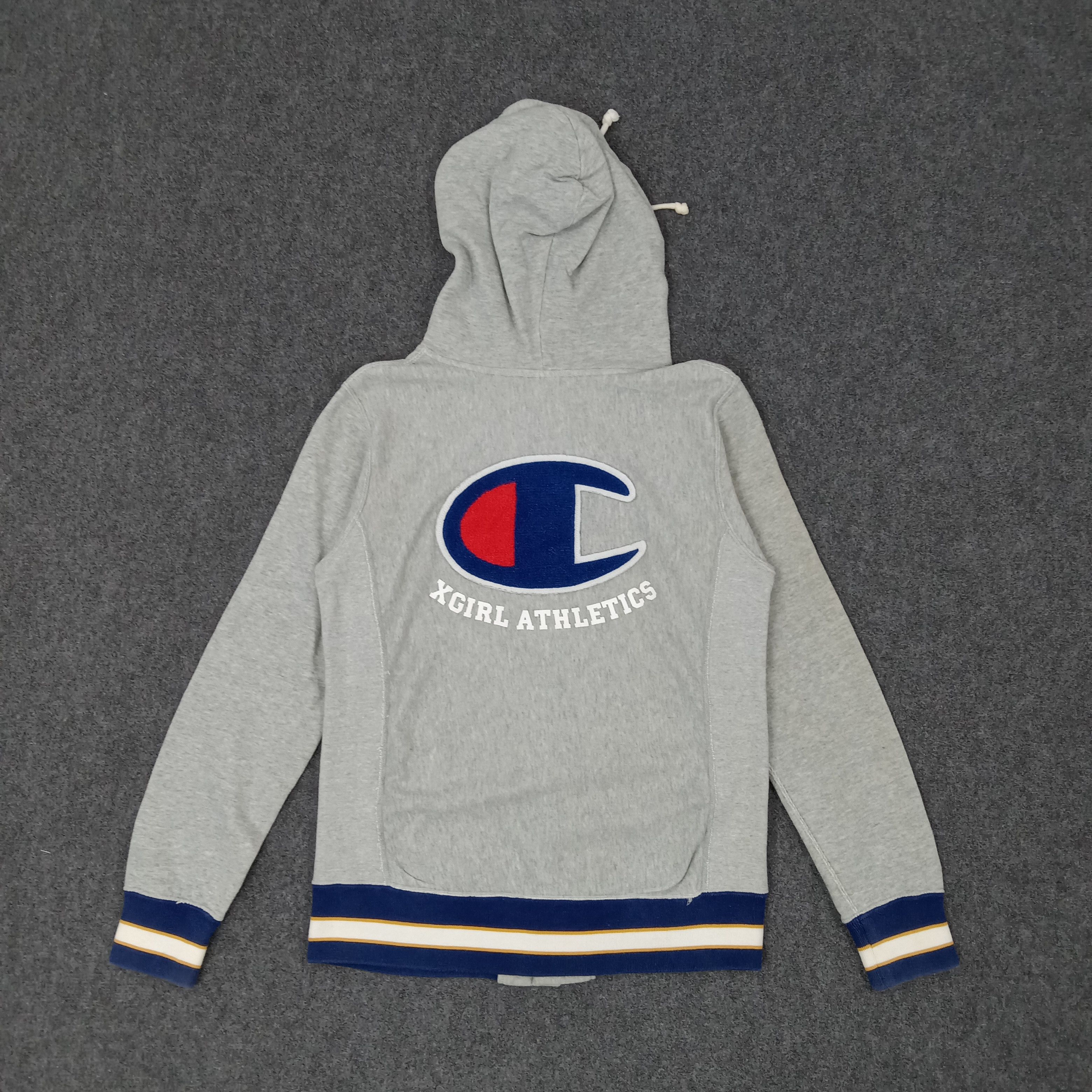 Champion × Japanese Brand × Vintage Champion Xgirl Athletics Japanese Style Hoodies C218N21 Size US S / EU 44-46 / 1 - 1 Thumbnail