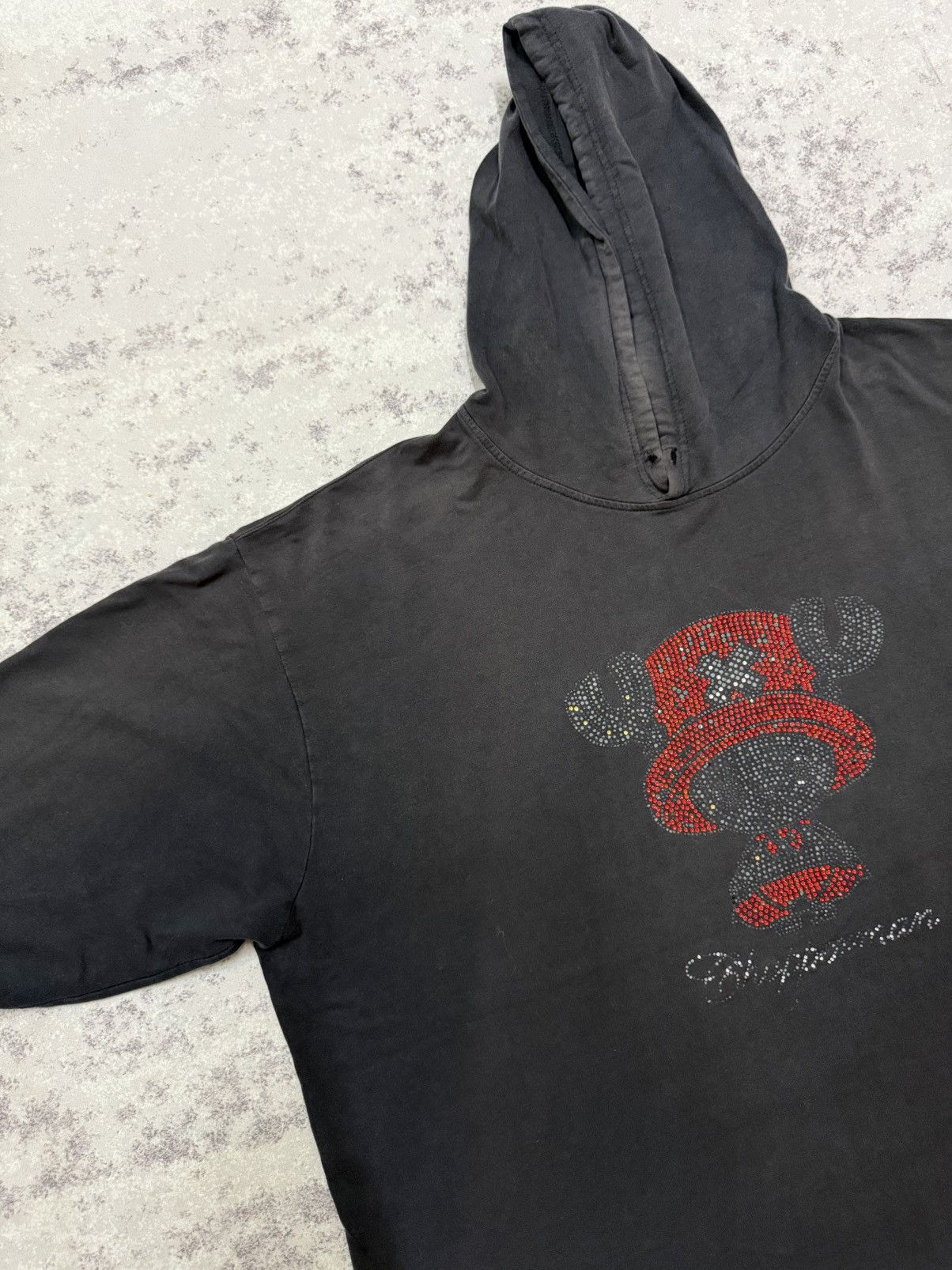 One Piece Sun Faded🔥ONE PIECE TONY TONY COPPER SWEATSHIRT HOODIE Size US XXL / EU 58 / 5 - 3 Thumbnail