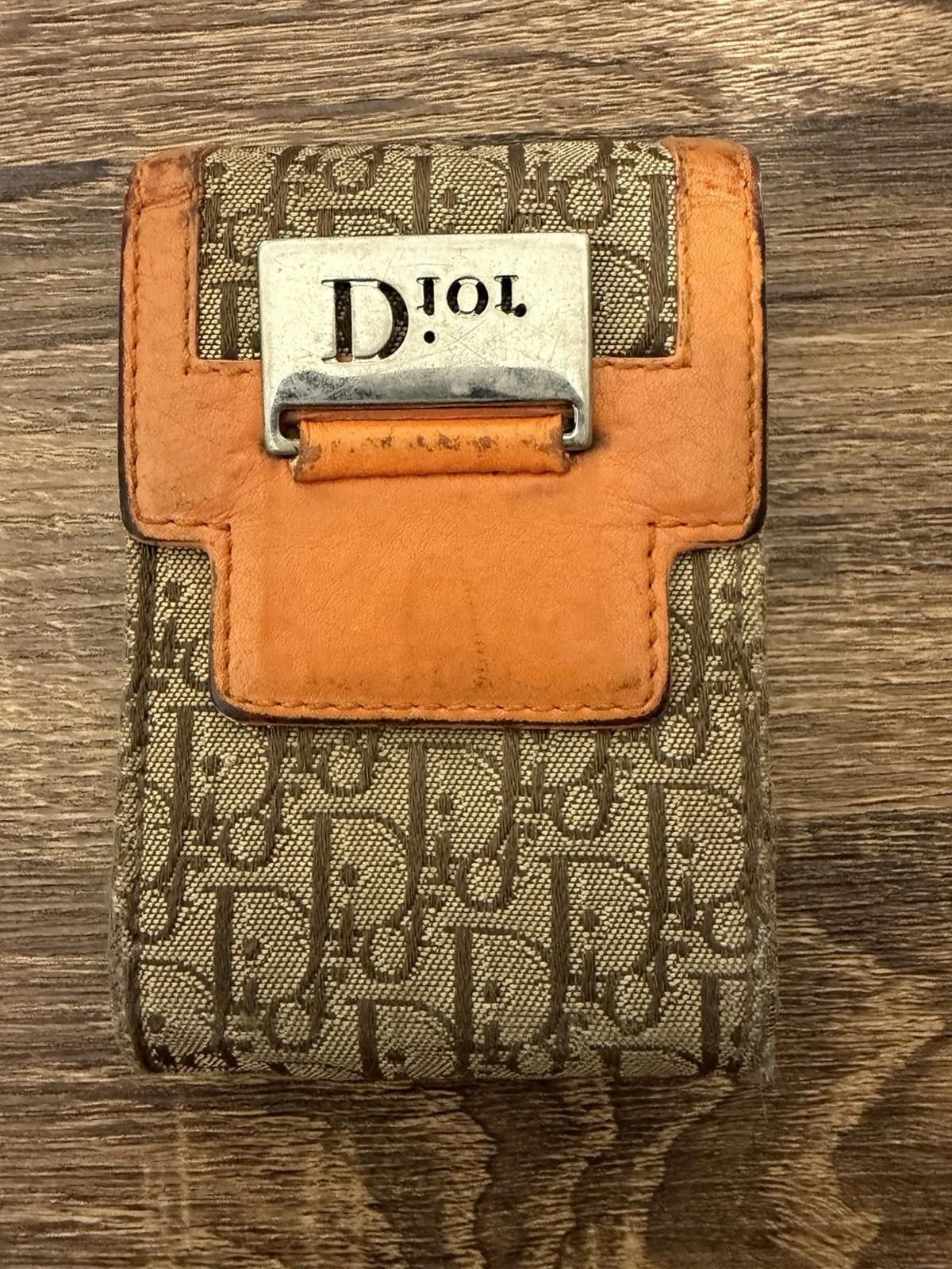 Dior Vintage Christian Dior Sturdy Canvas Leather Cigarette Case Size ONE SIZE - 5 Thumbnail