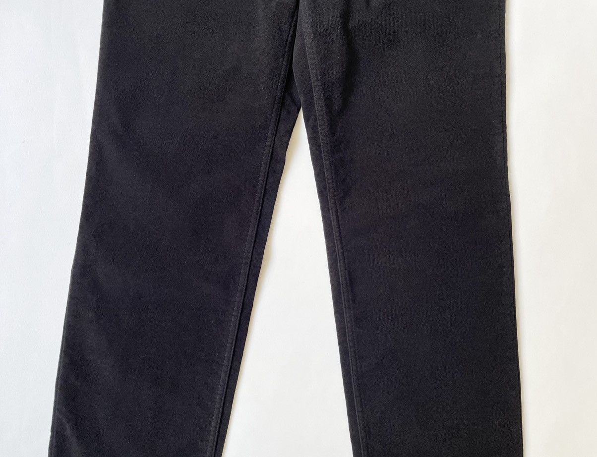 Comme des Garcons A/W 10 Black Moleskin Trousers Size US 32 / EU 48 - 8 Thumbnail