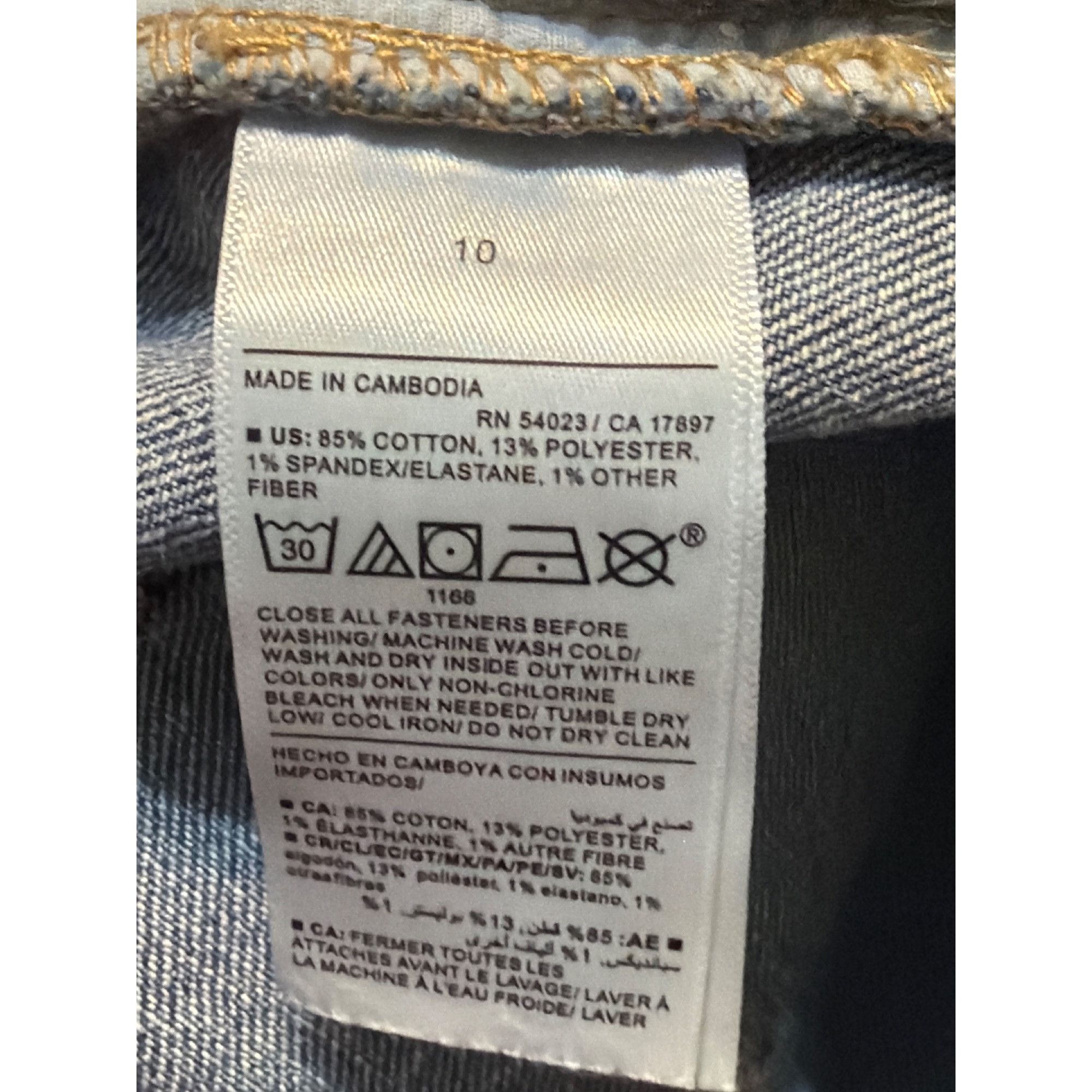 Old Navy Old Navy Wow Boyfriend Mid Rise Blue Denim Jeans Relaxed Cot Size 32" / US 10 / IT 46 - 5 Thumbnail