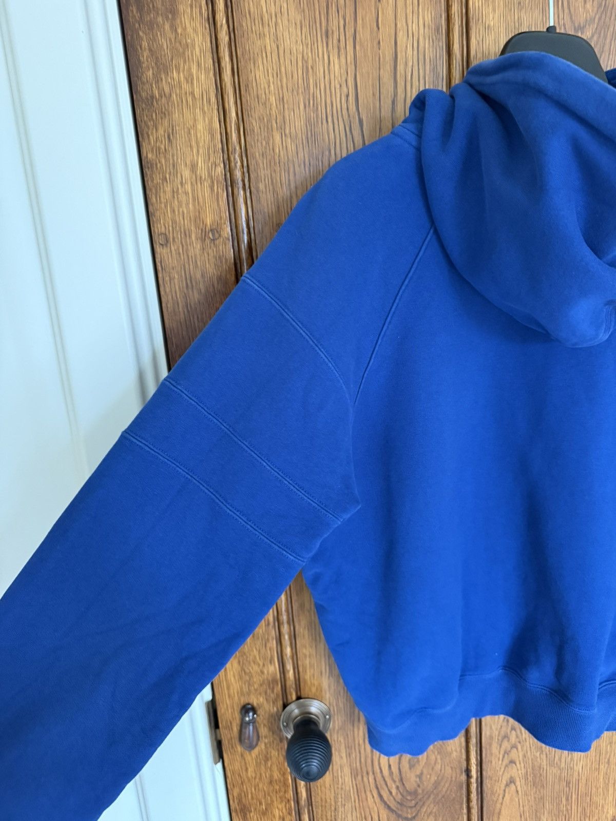 Saint Laurent Paris $1.5k FW23 Saint Laurent logo blue hoodie Grail L Size US L / EU 52-54 / 3 - 19 Thumbnail
