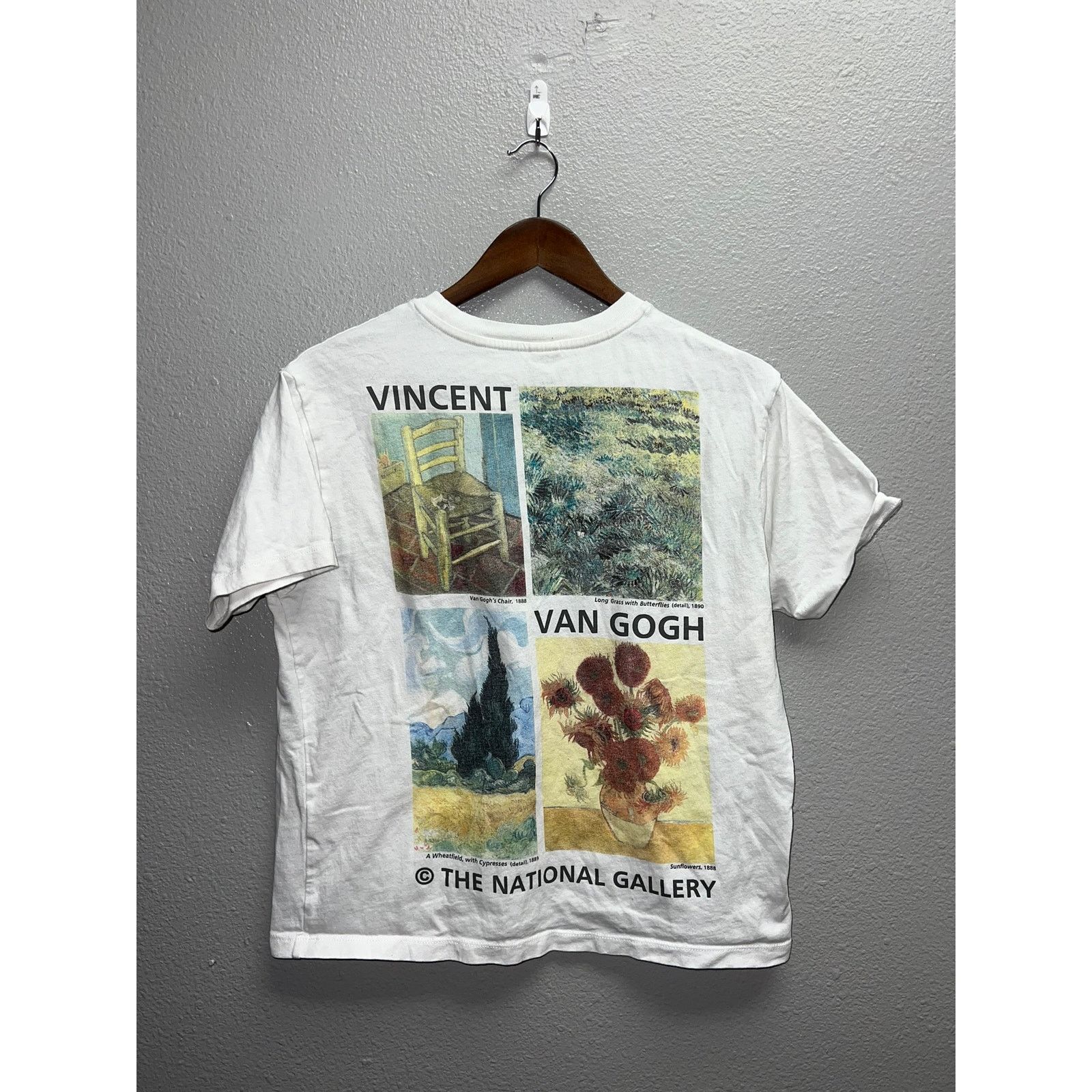 Urban Outfitters Womens Van Gogh Shirt Top The National Gallery Art Tee Small Size S / US 4 / IT 40 - 1 Thumbnail