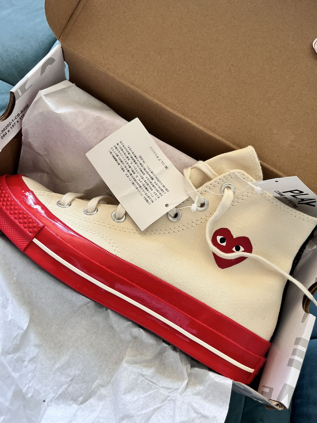 CDG by Comme des Garcons × Comme des Garcons × Converse Comme des garçon&converse Size US 6 / EU 39 - 1 Thumbnail