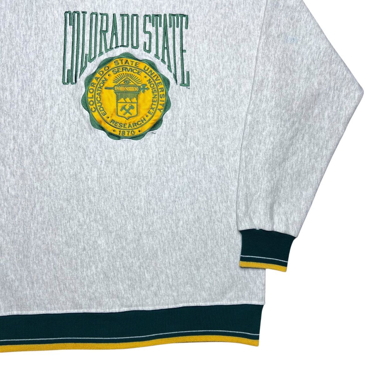 NCAA 1990s NCAA Colorado State Rams Legends Athletic Sweatshirt Size US L / EU 52-54 / 3 - 15 Thumbnail