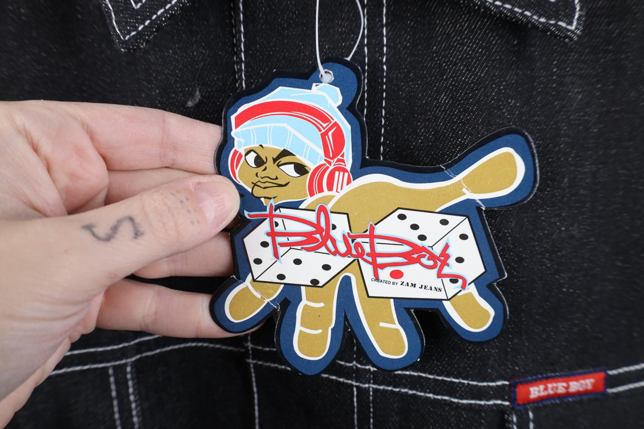 Vintage Deadstock Vtg 90s Streetwear Rap DJ Denim Trucker Jacket Size US XXL / EU 58 / 5 - 4 Thumbnail