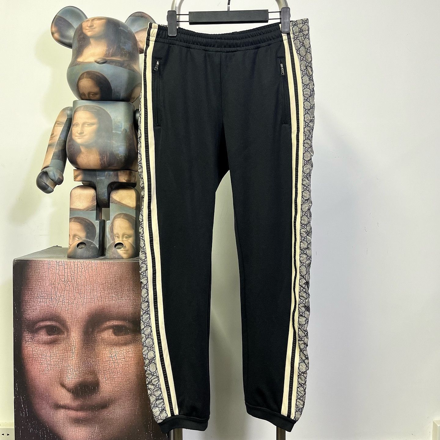 Gucci Gucci GG Side Stripe Technical Jersey Jogging Pants Size S Size US 30 / EU 46 - 1 Thumbnail