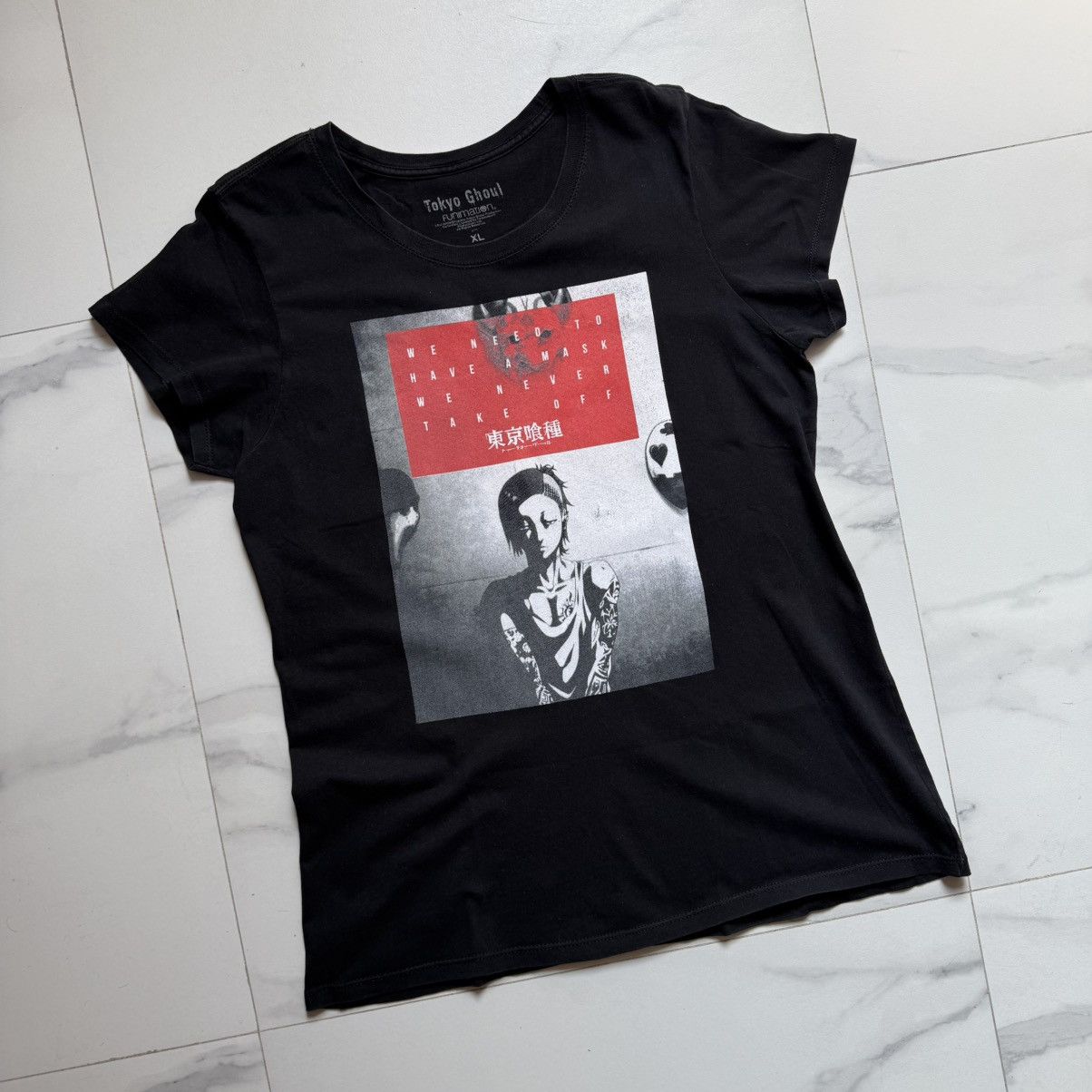 Anime × Japanese Brand × Vintage Vintage Y2K Tokyo Ghoul T-Shirt Size XL / US 12-14 / IT 48-50 - 3 Thumbnail