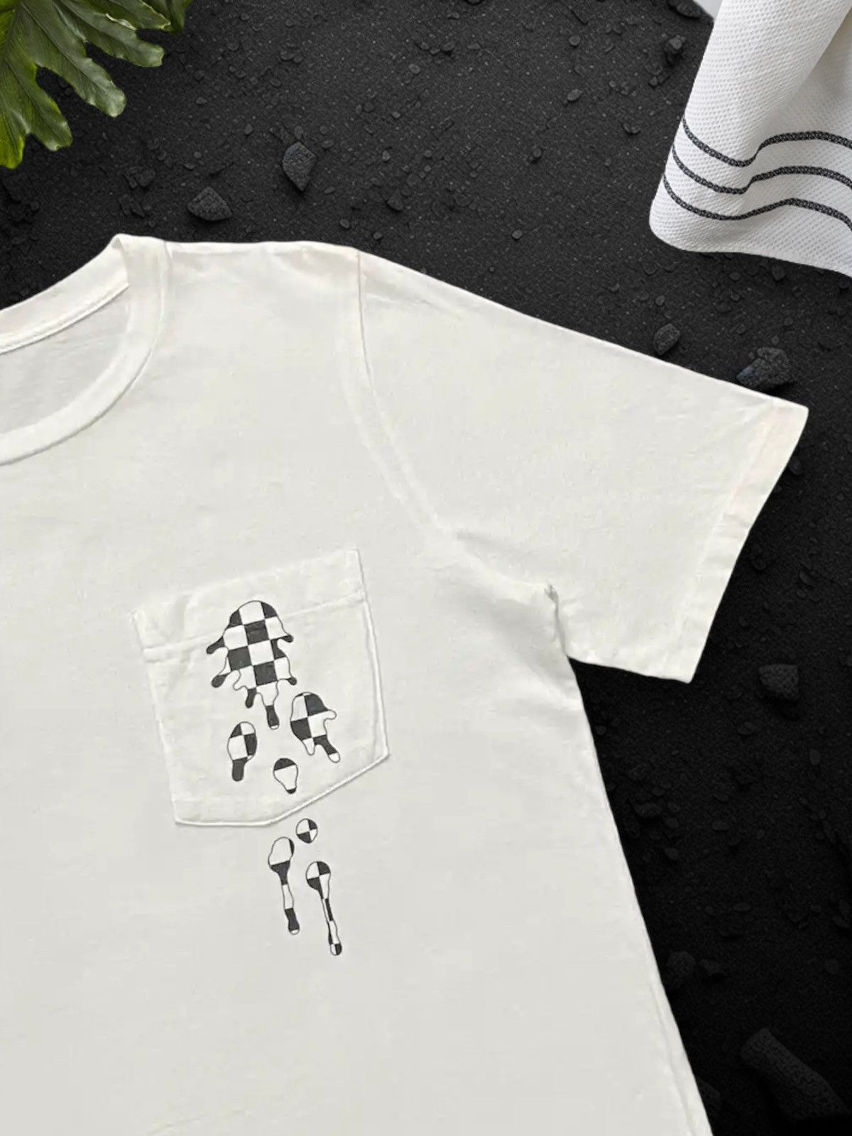 Number (N)ine SS08 Number Nine Checkered Pocket Tees Size US M / EU 48-50 / 2 - 4 Thumbnail