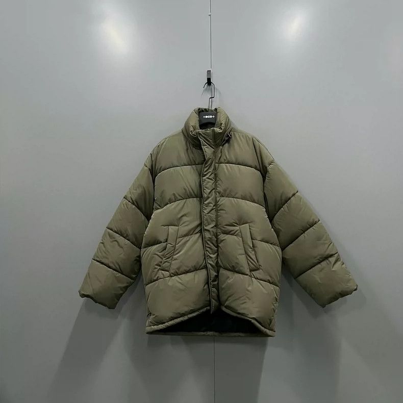 Balenciaga Balenciaga Solid Stand Collar Cotton Jacket Size US S / EU 44-46 / 1 - 1 Thumbnail