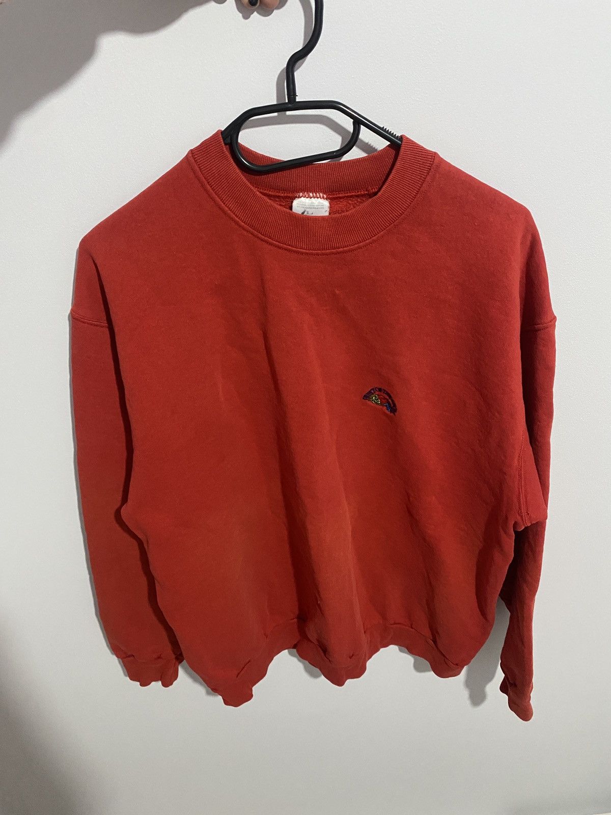 Fruit Of The Loom × Vintage Fruit or The loom Crawneck mini logo 90s Size US L / EU 52-54 / 3 - 1 Thumbnail