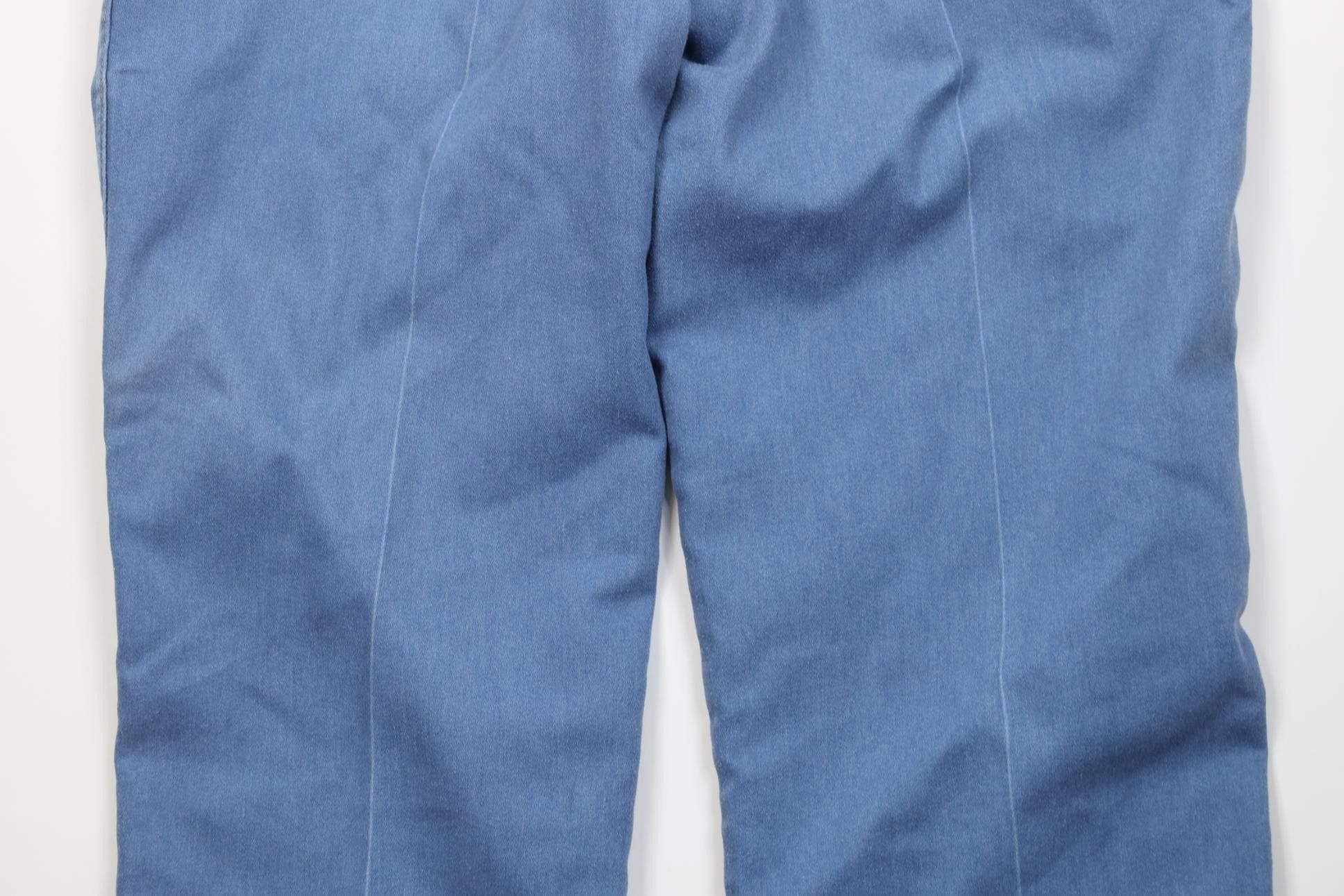 Vintage Vintage 90s Streetwear Flared Wide Leg Denim Jeans Blue Size US 38 / EU 54 - 13 Thumbnail