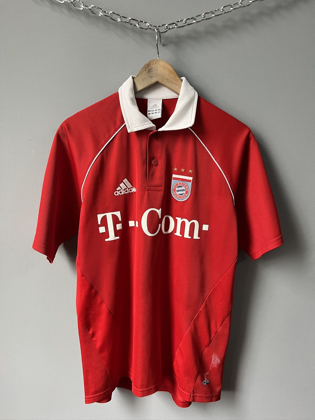 Adidas Adidas Bayern Munich 2000s football jersey y2k Size US S / EU 44-46 / 1 - 1 Thumbnail