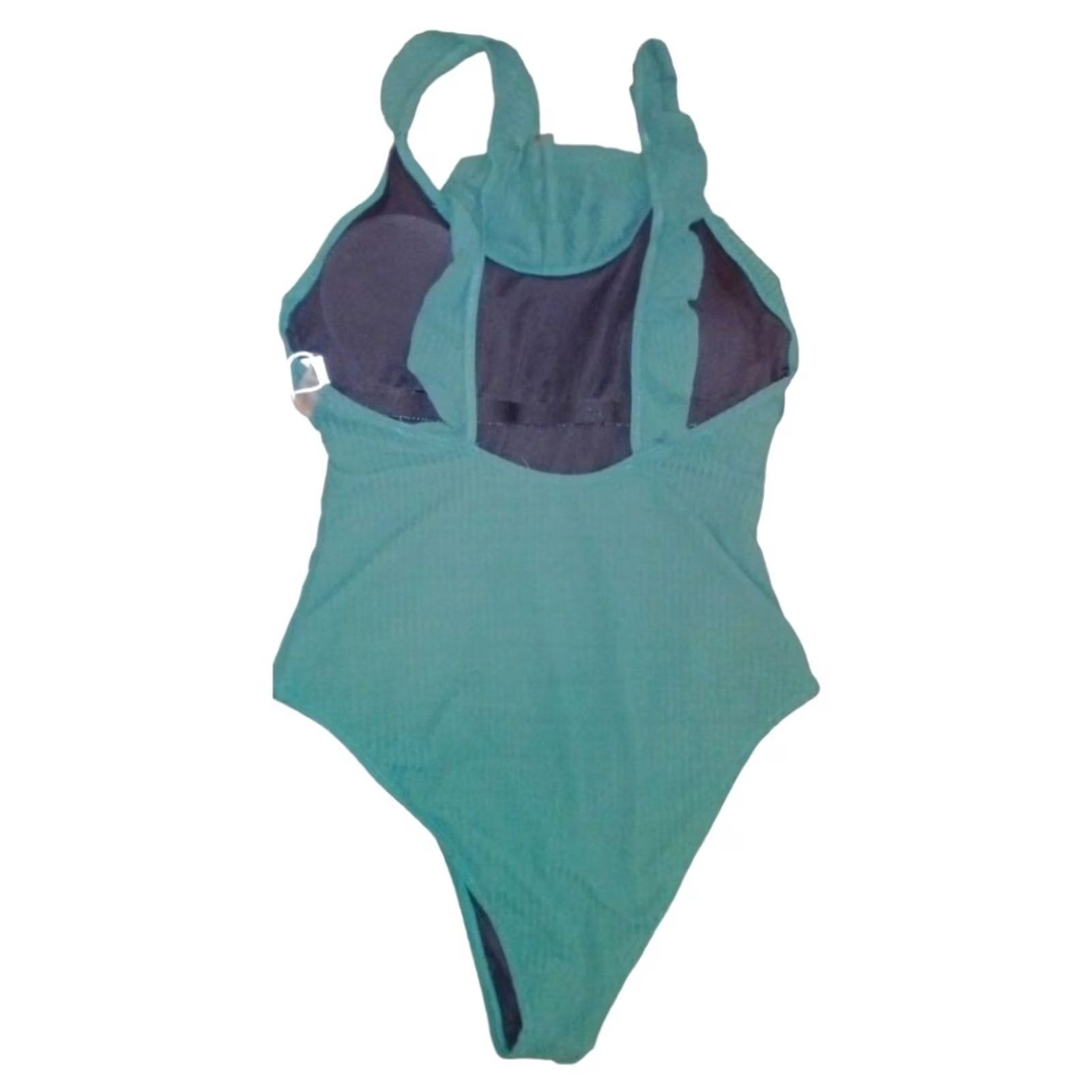 Vintage CUPSHE One Piece XL Green Women Shirt Ladies Green One Piece Adult XL Cupshe Green Women Size ONE SIZE - 3 Thumbnail
