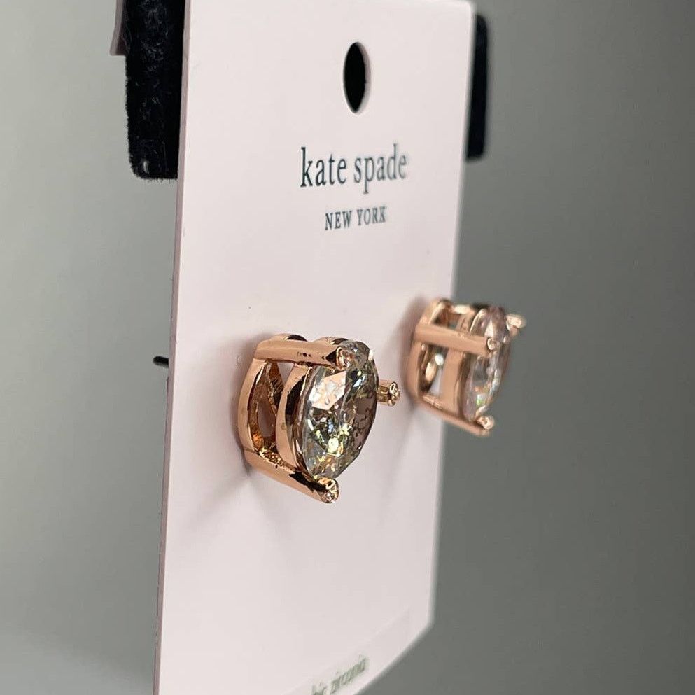 Kate Spade Kate Spade Round Rise and Shine Rose Patin Studs Earrings Size ONE SIZE - 2 Thumbnail