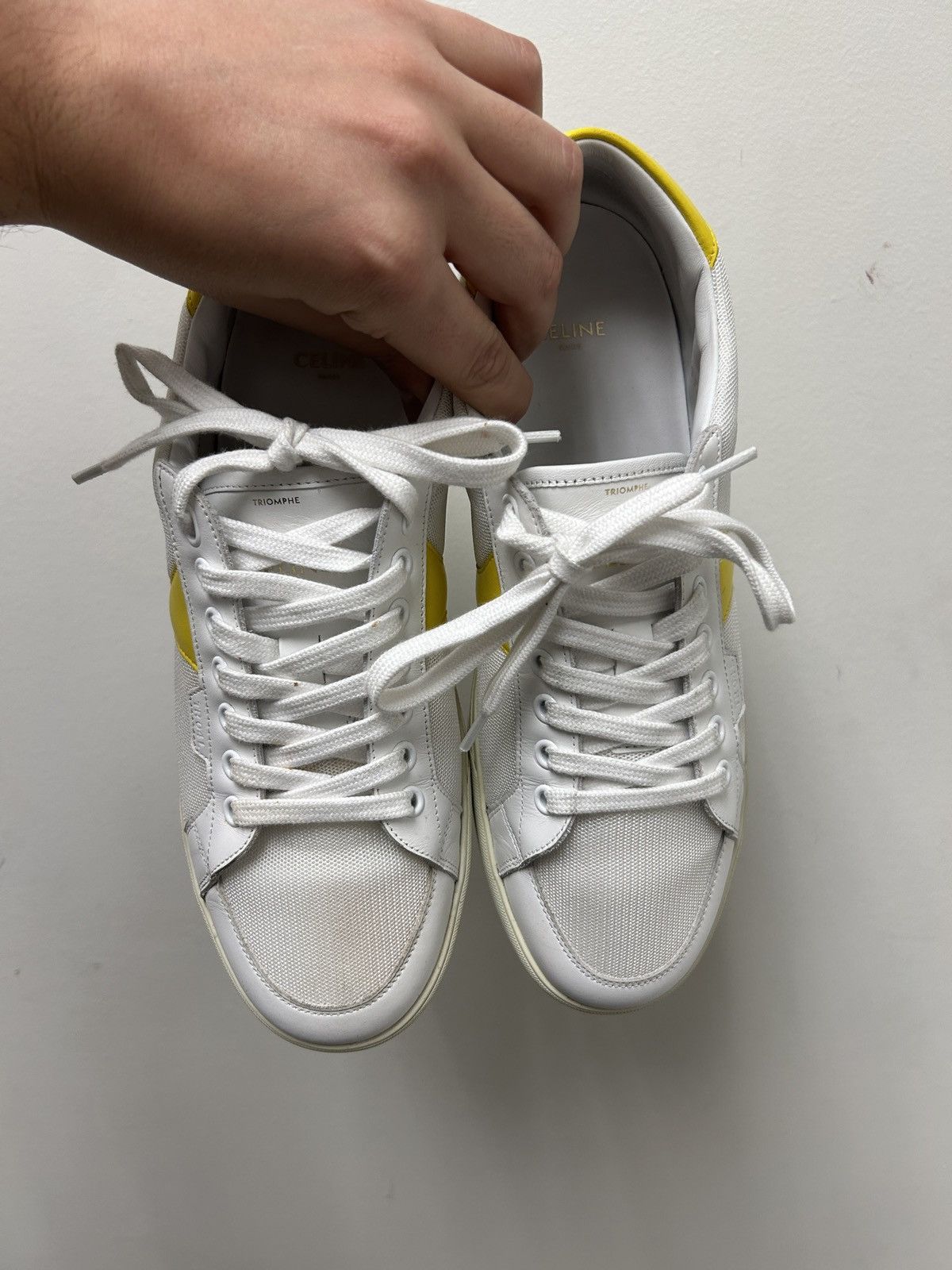 Celine WB! Triomphe Mesh Sneakers Size US 9 / EU 42 - 5 Thumbnail