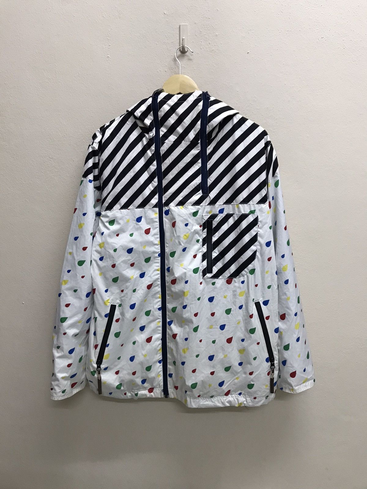 Japanese Brand Vintage Yonex Inspired Off-White Outdoor Jacket Hoodie Size US M / EU 48-50 / 2 - 3 Thumbnail