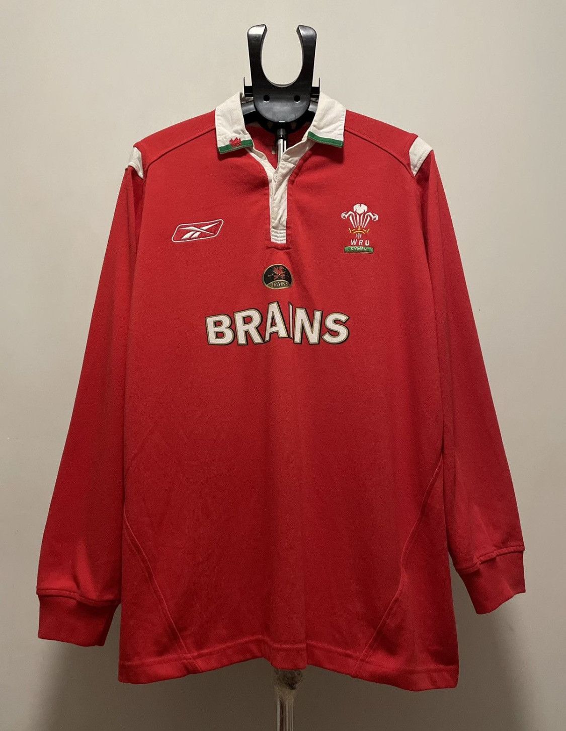 Reebok Reebok Vintage Rugby Jersey Shirt Size US L / EU 52-54 / 3 - 1 Thumbnail