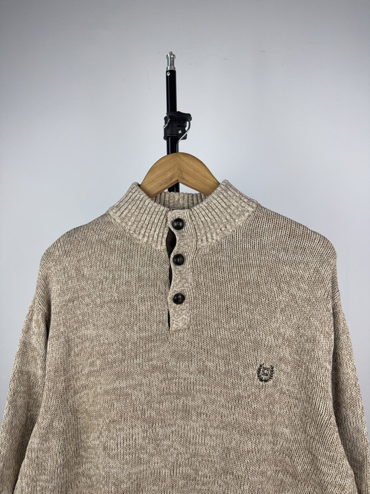 Chaps Vintage 00s Polo Ralph CHAPS 100% Cotton Knit Sweater Size US XL / EU 56 / 4 - 2 Thumbnail