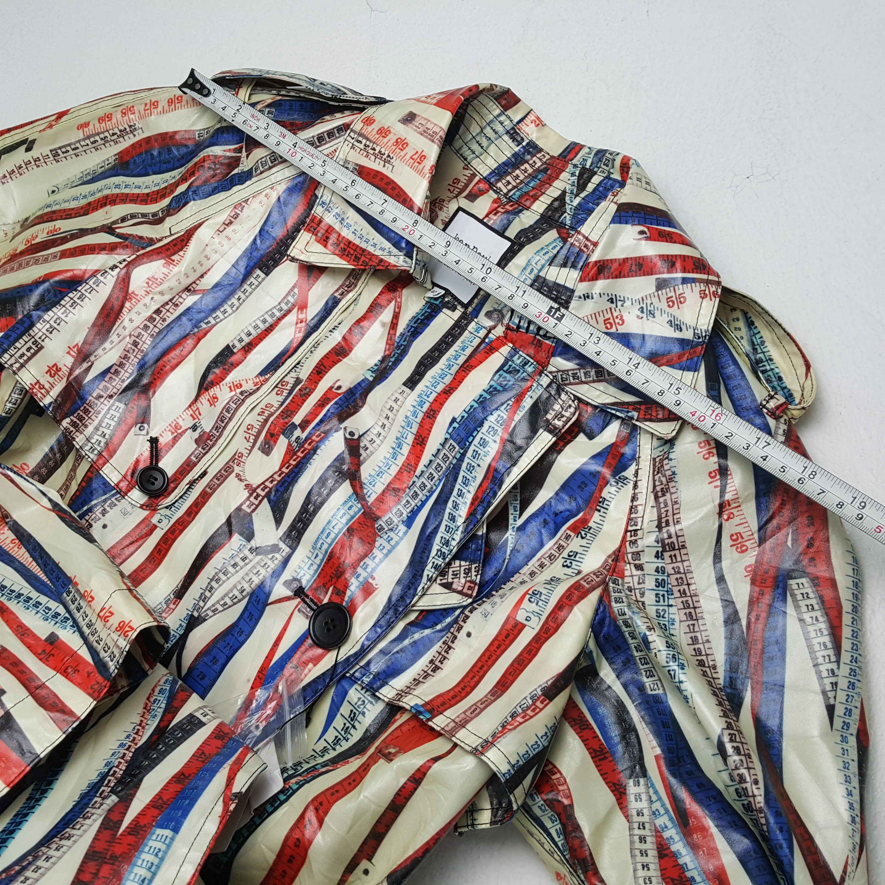 Jean Paul Gaultier × Vintage JEAN PAUL GAULTIER Fashion Style Rare Design Trench Jacket Size S / US 4 / IT 40 - 5 Thumbnail