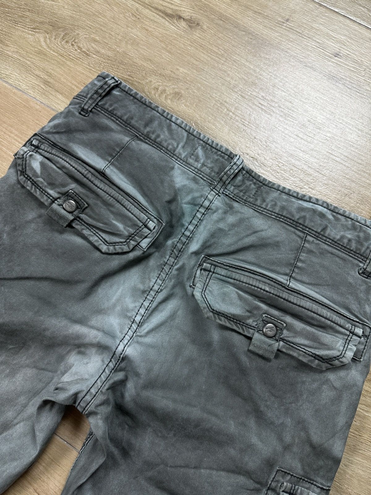 Japanese Brand × Vintage Vintage Tough Jeansmith Cargo Jeans Size US 32 / EU 48 - 15 Thumbnail