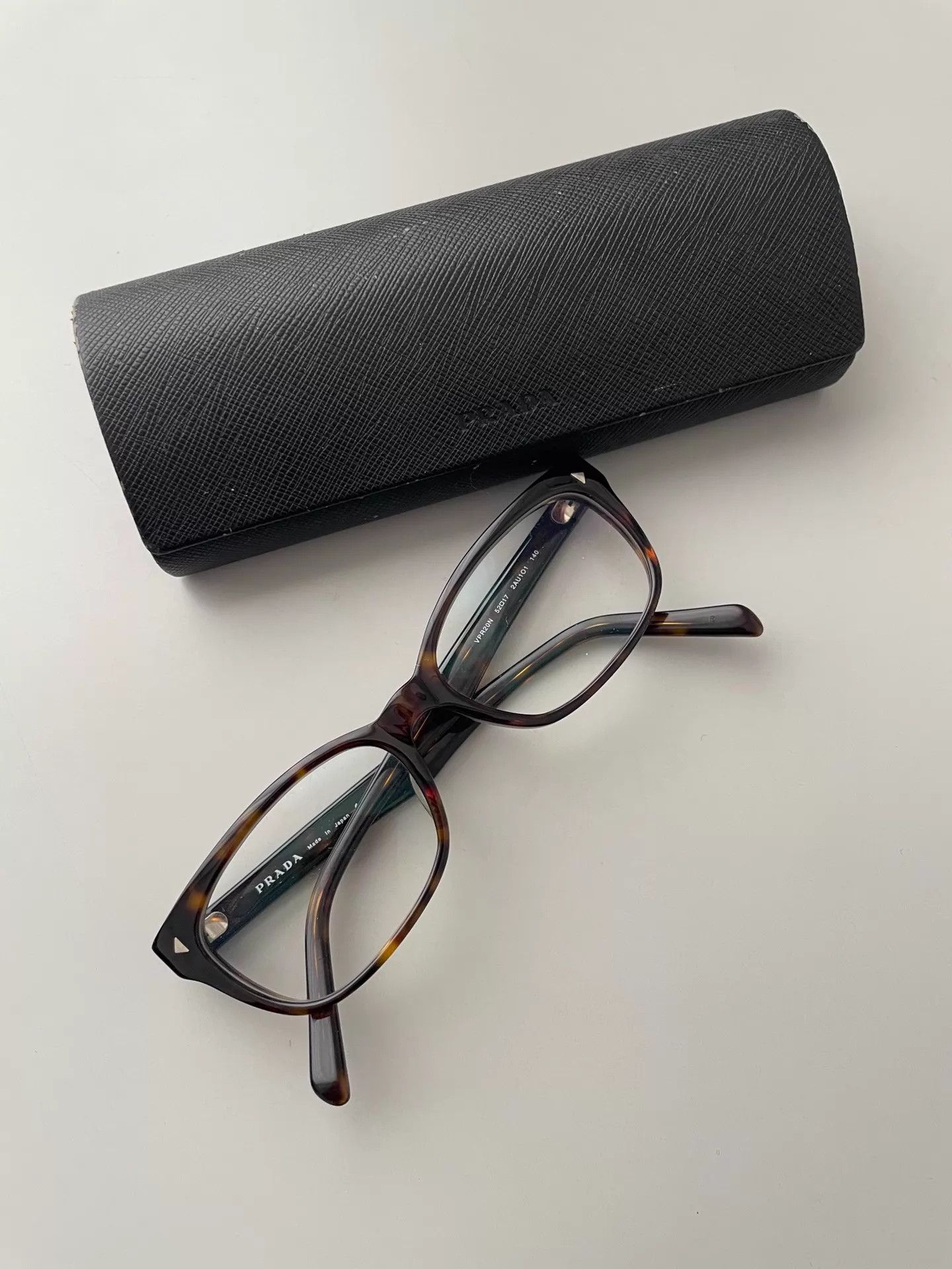 Prada Prada Jpn-Made Retro Slim Eyeglasses ) Face Flattering Size ONE SIZE - 1 Thumbnail