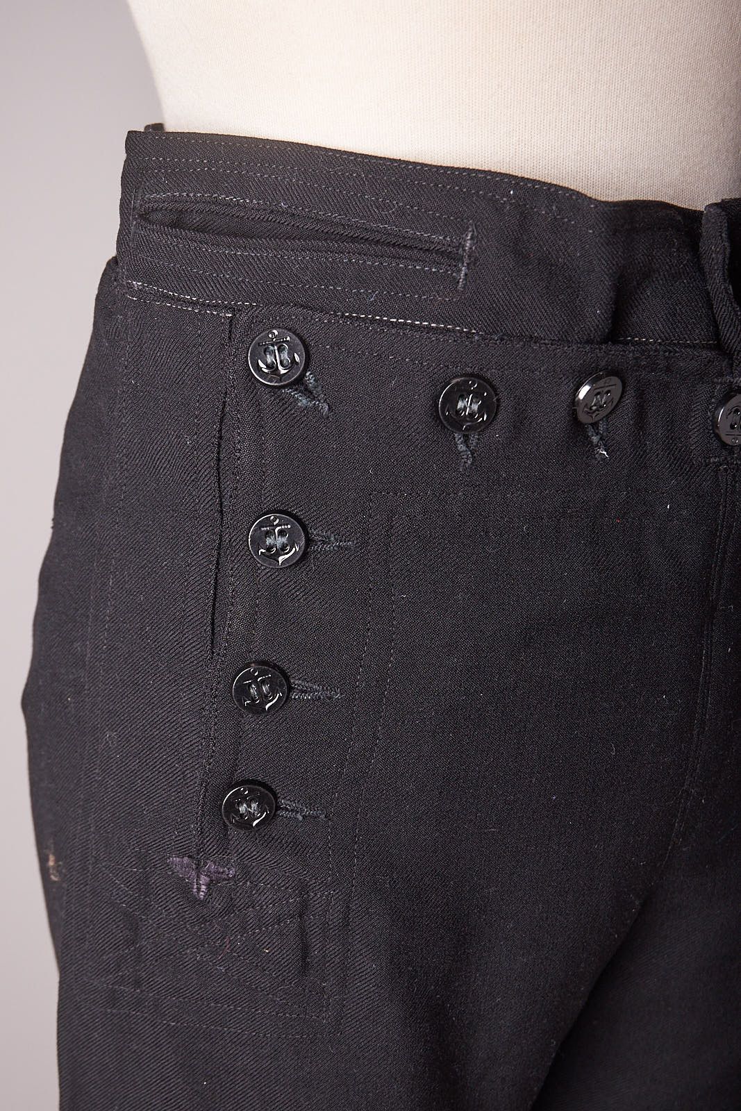 Other 60s Black Vietnam War US Navy Uniform Pants Trousers Size US 27 - 7 Thumbnail