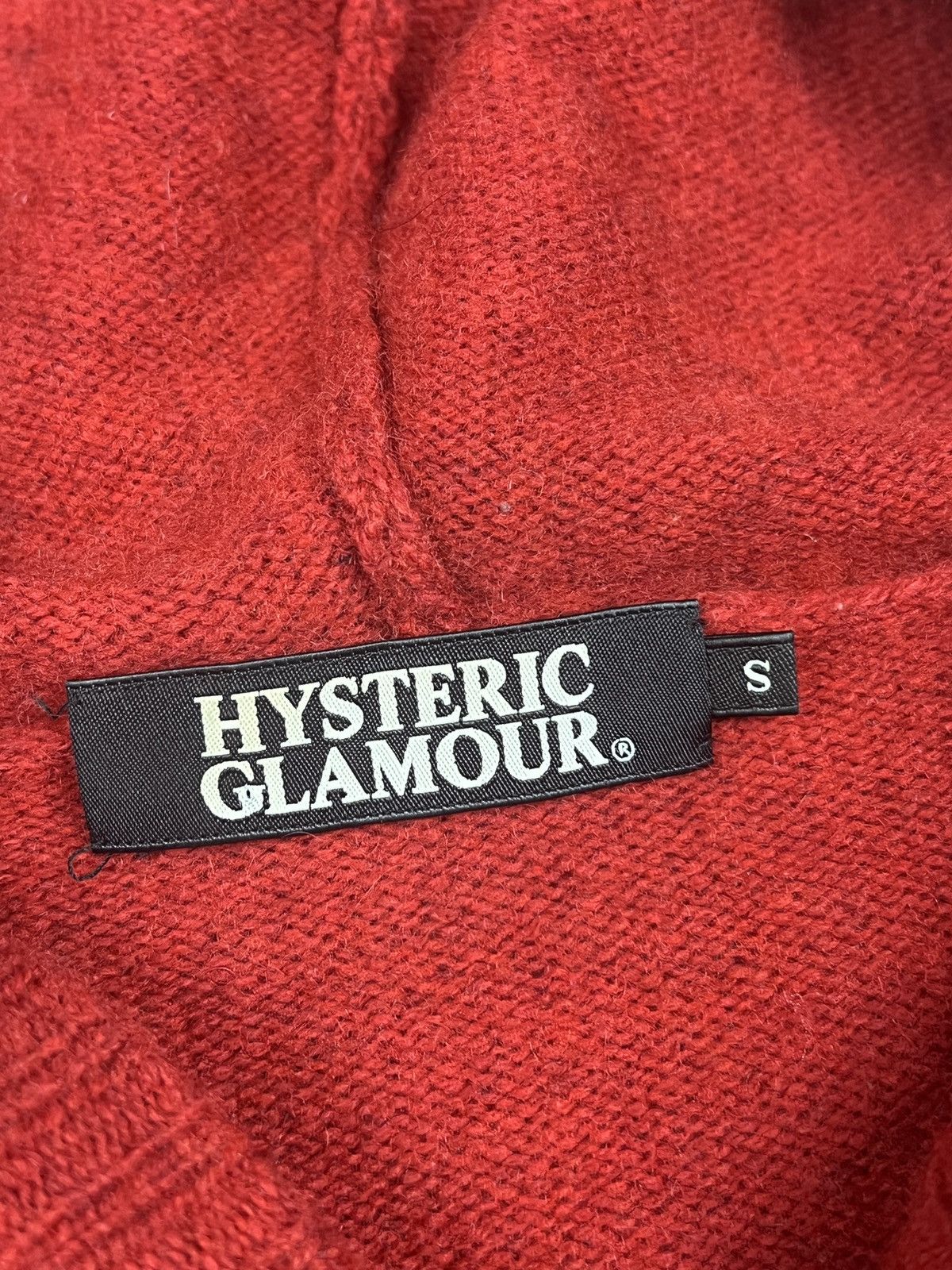 Hysteric Glamour Hysteric Glamour Mohair Zipper Hoodie Size S / US 4 / IT 40 - 8 Thumbnail