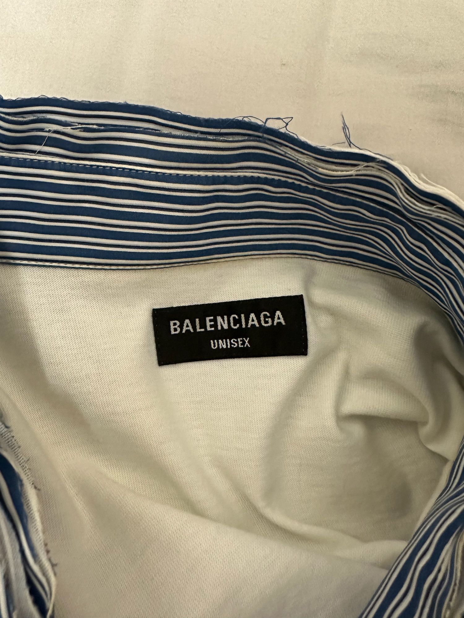Balenciaga Balenciaga Layered Destroyed Shirt Size US M / EU 48-50 / 2 - 5 Thumbnail