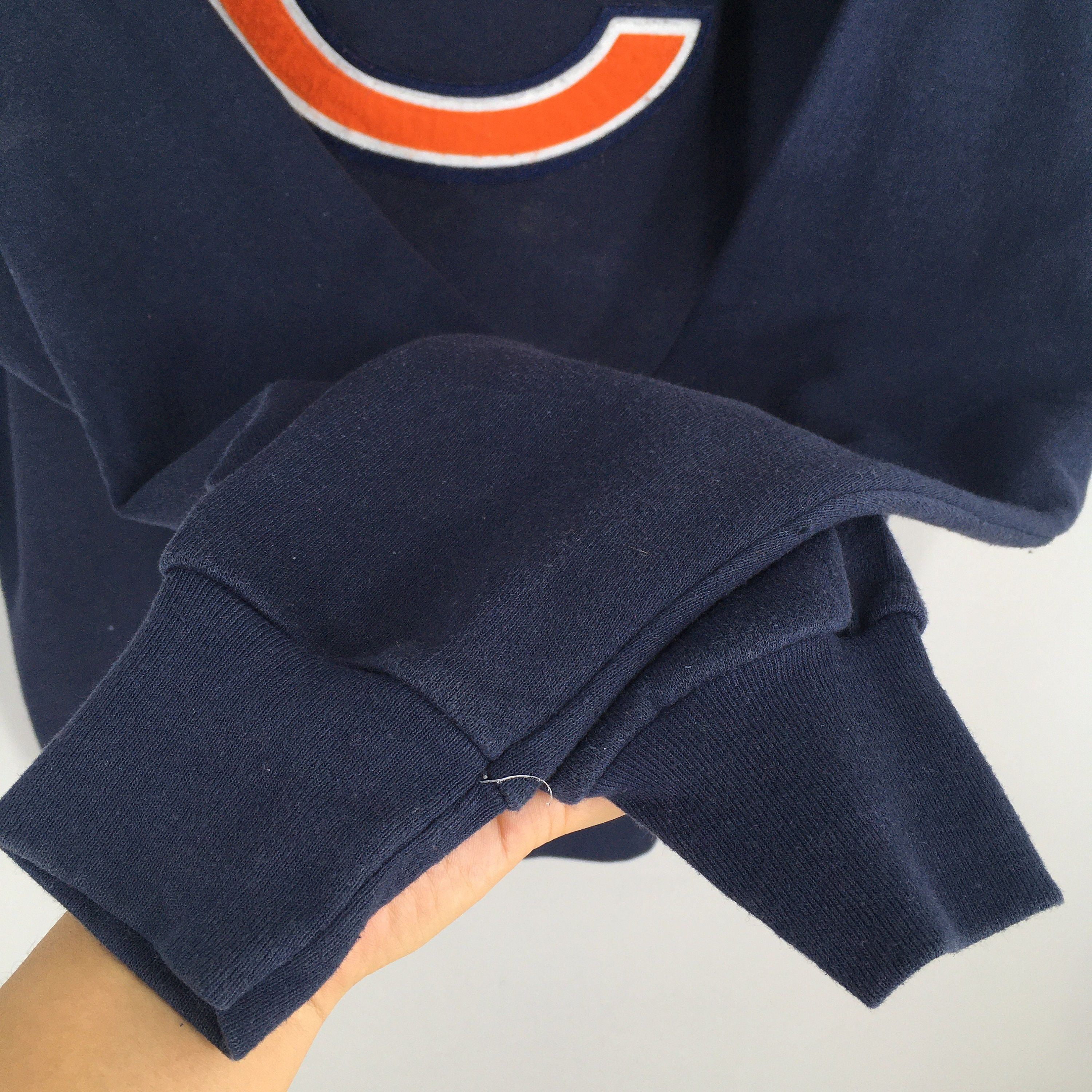 NBA Vintage 90s Chicago Bears Nfl Sweatshirt XLarge Size US XL / EU 56 / 4 - 6 Thumbnail