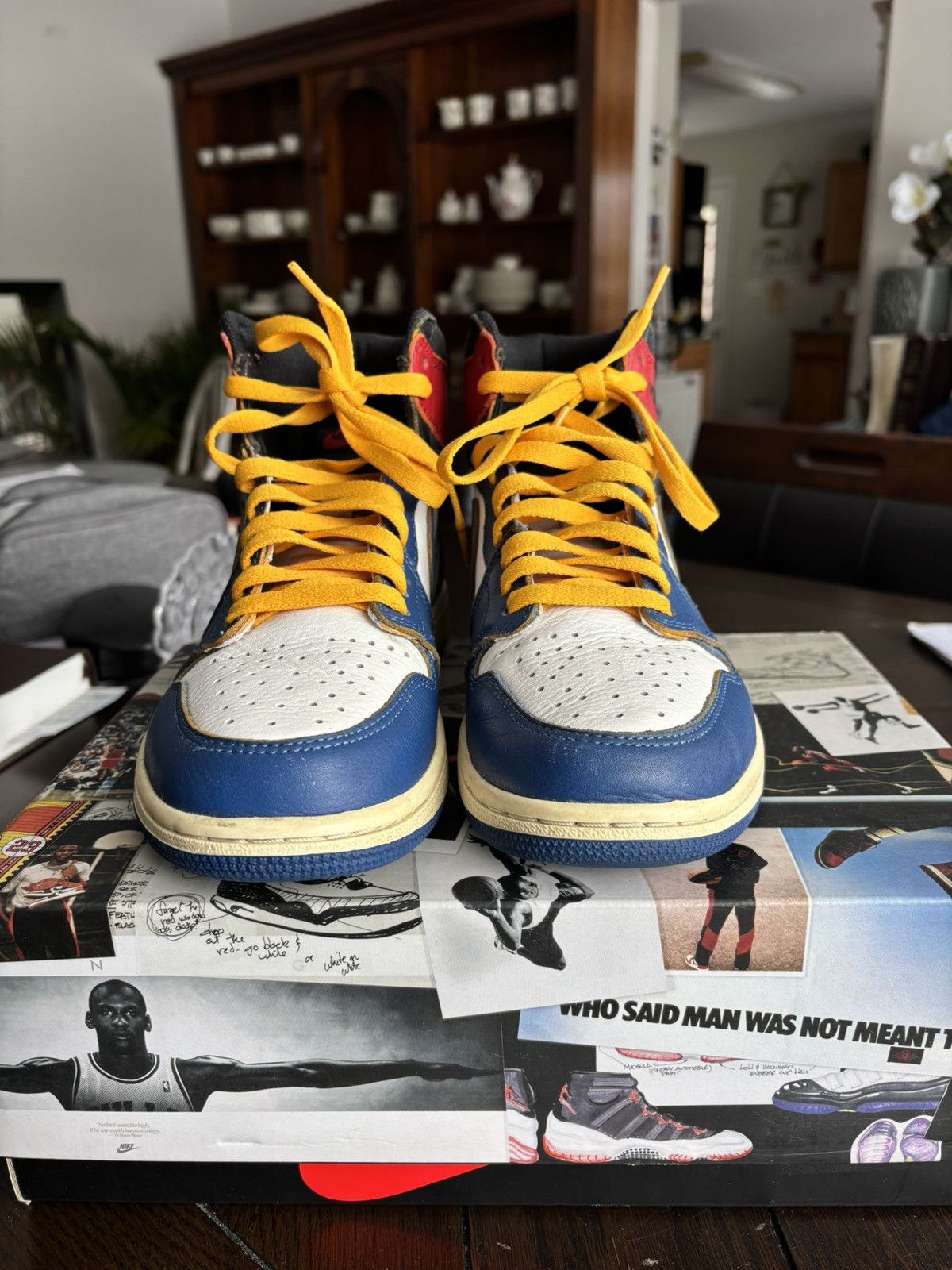 Jordan Brand Jordan 1 Union storm blues Size US 8 / EU 41 - 2 Thumbnail