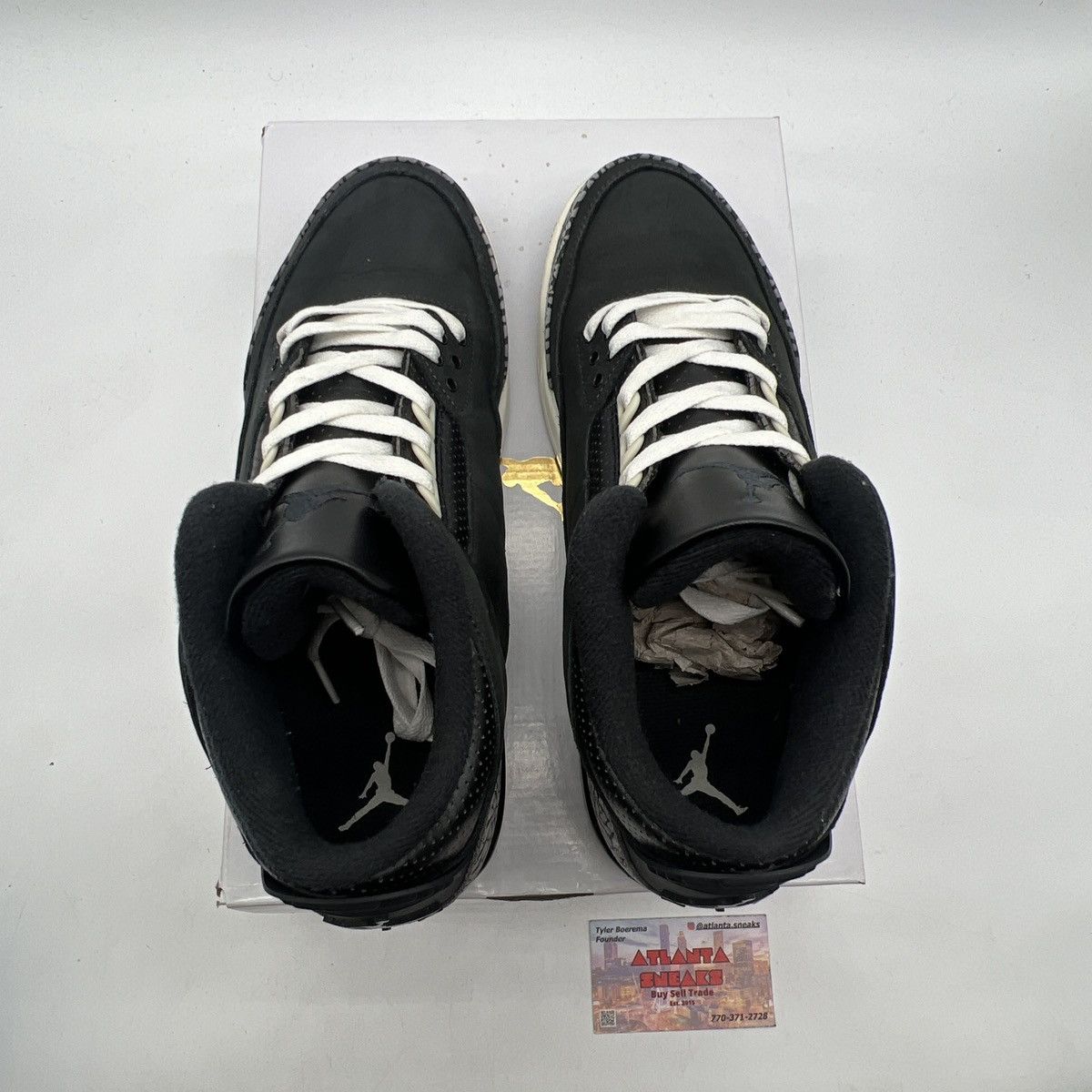 Jordan Brand Wmns air Jordan 3 off noir Size US 11 / IT 41 - 7 Thumbnail