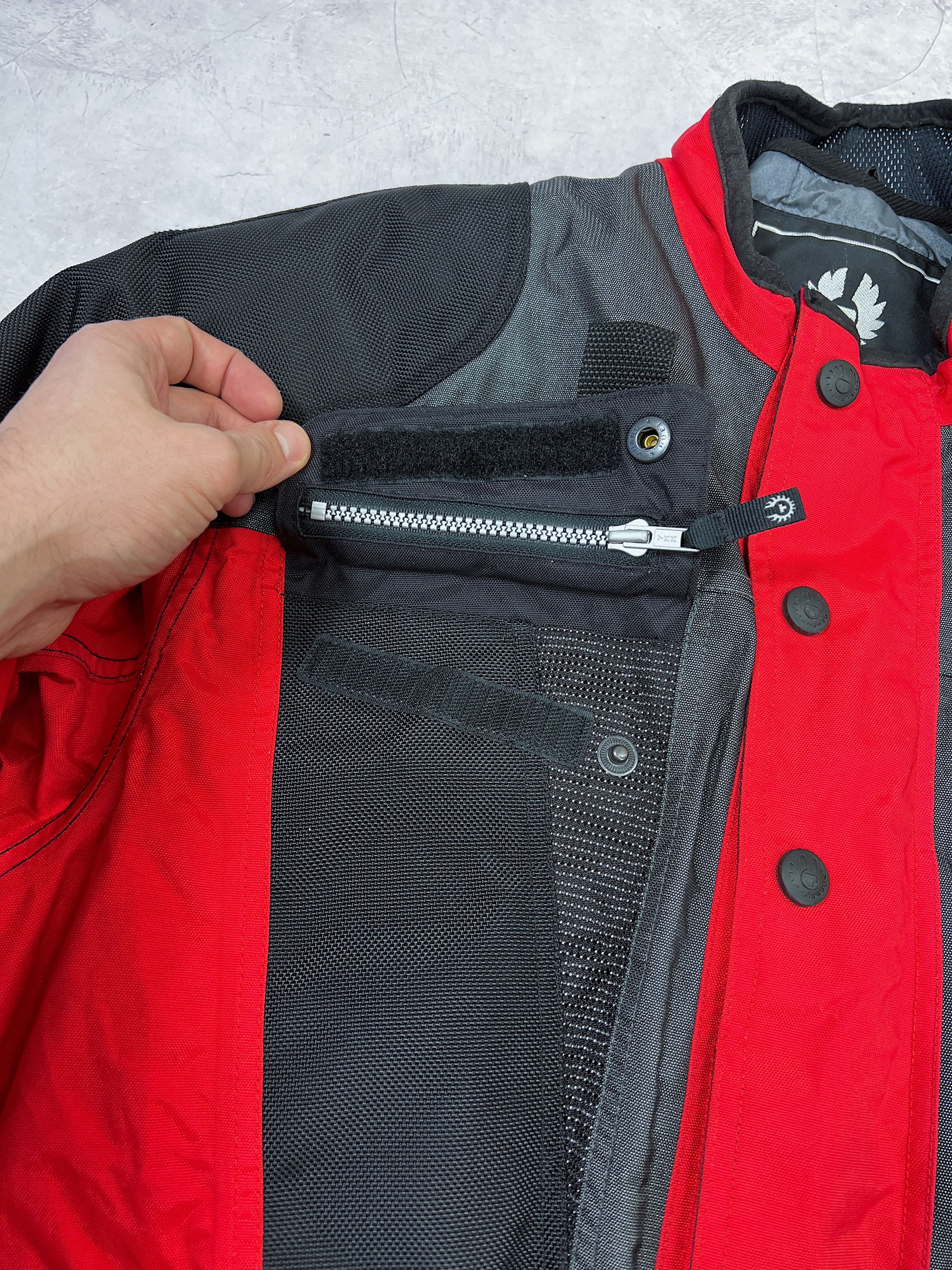 Belstaff × Vintage Belstaff Moto Jacket Warm Linen Elbow & Shoulder Protec Size US L / EU 52-54 / 3 - 4 Thumbnail