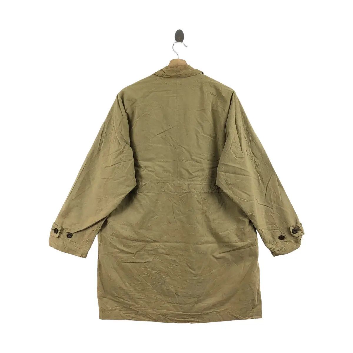 Burberry Vtg 90’ BURBERRY Nova Checks Double Pocket Trench Coat Parka Size US XXL / EU 58 / 5 - 5 Thumbnail