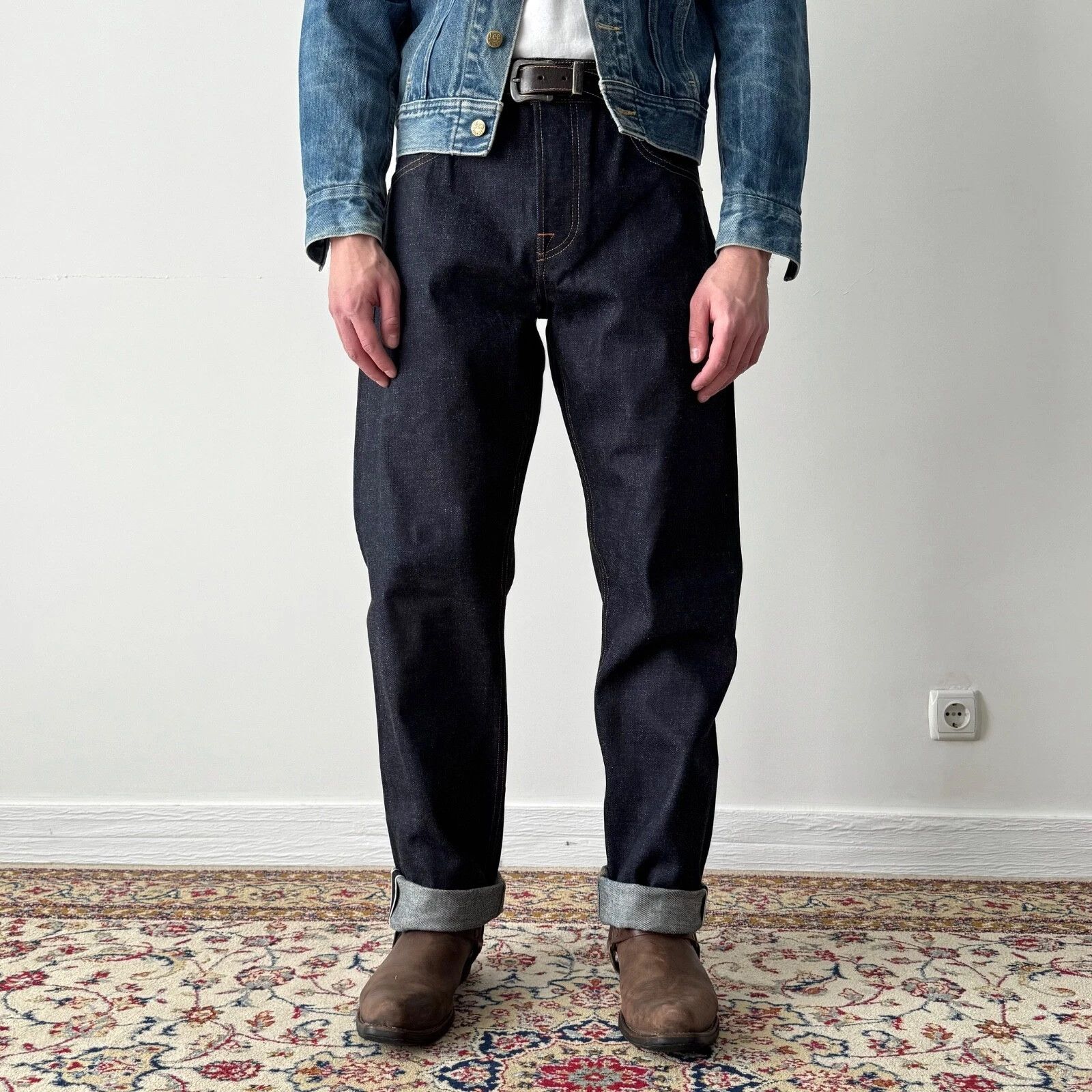 Brave Star USA Slim Straight Selvedge Jeans Pants