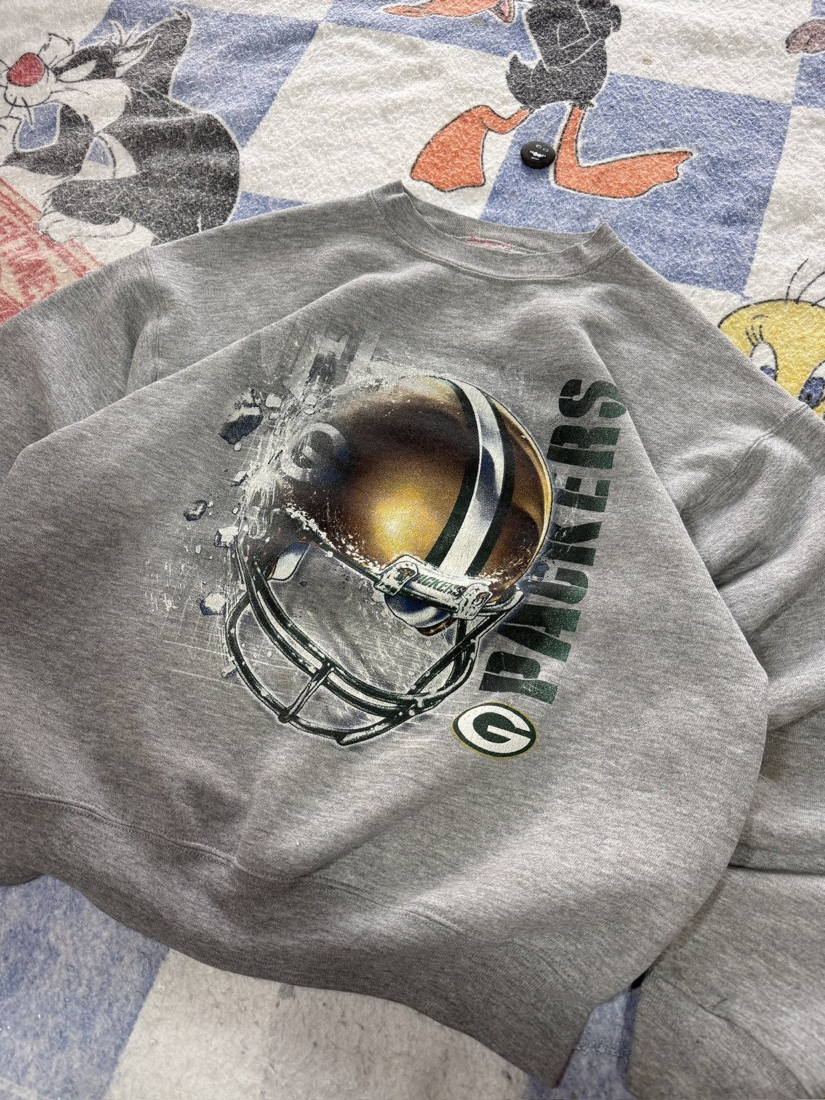 NFL Vintage green bay packers crewneck Size US M / EU 48-50 / 2 - 2 Thumbnail