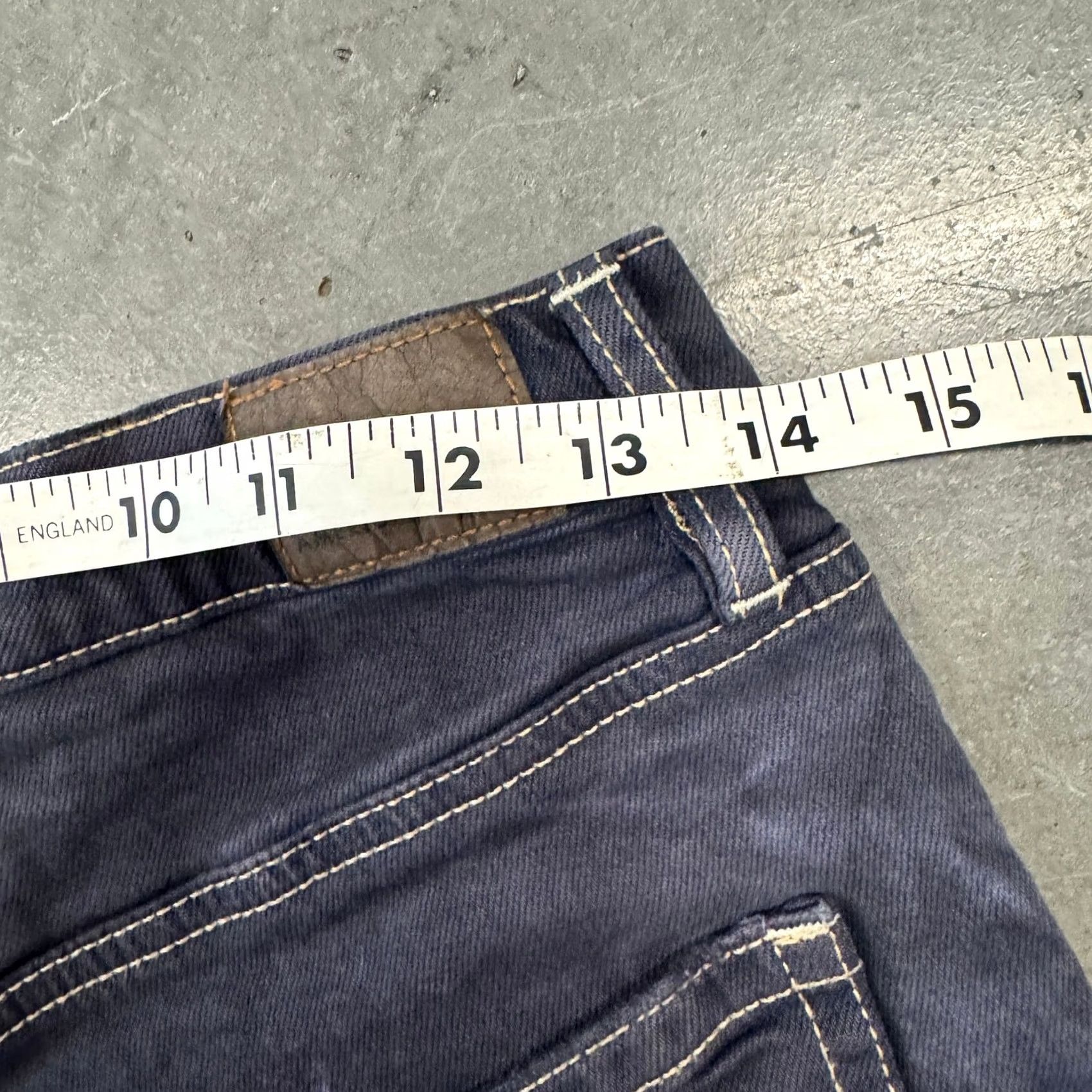 Vintage VINTAGE American Eagle Denim Shorts Distressed Purple Acid Wash 28/4 Women 4 Adult Regular Blue Jeans? Size 27" / US 4 / IT 40 - 4 Thumbnail