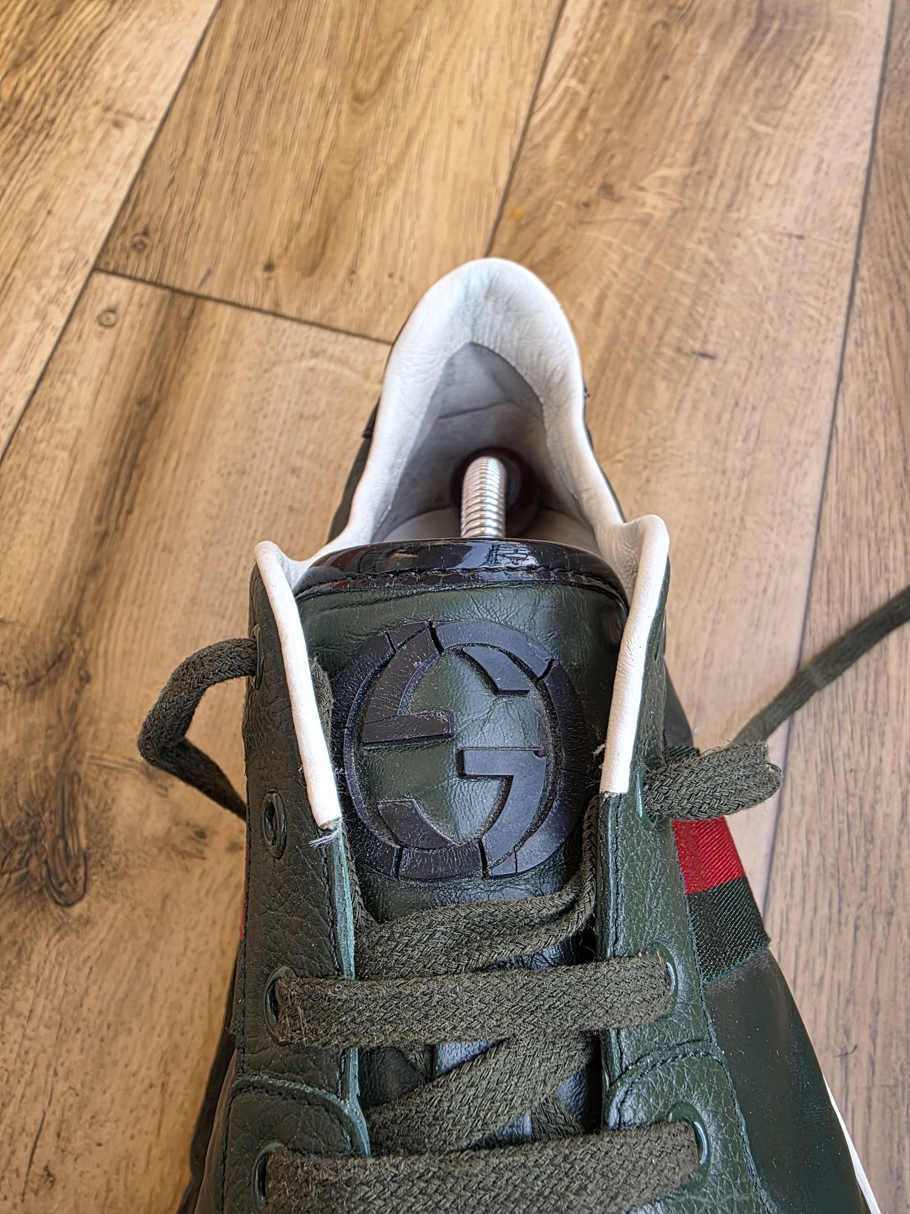 Gucci Gucci Web Low Top Sneakers Size US 14 / EU 47 - 15 Thumbnail