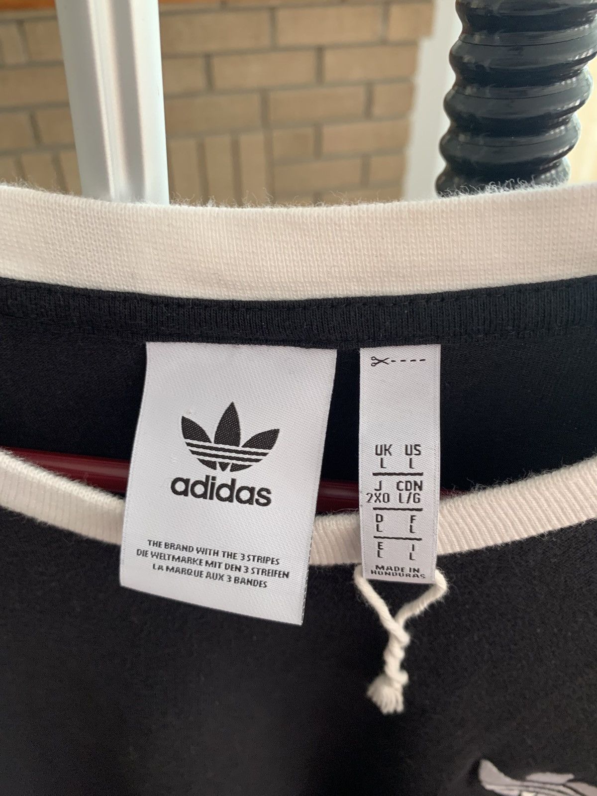 Adidas Adidas 3-Stripe Long Sleeve Size US L / EU 52-54 / 3 - 3 Thumbnail