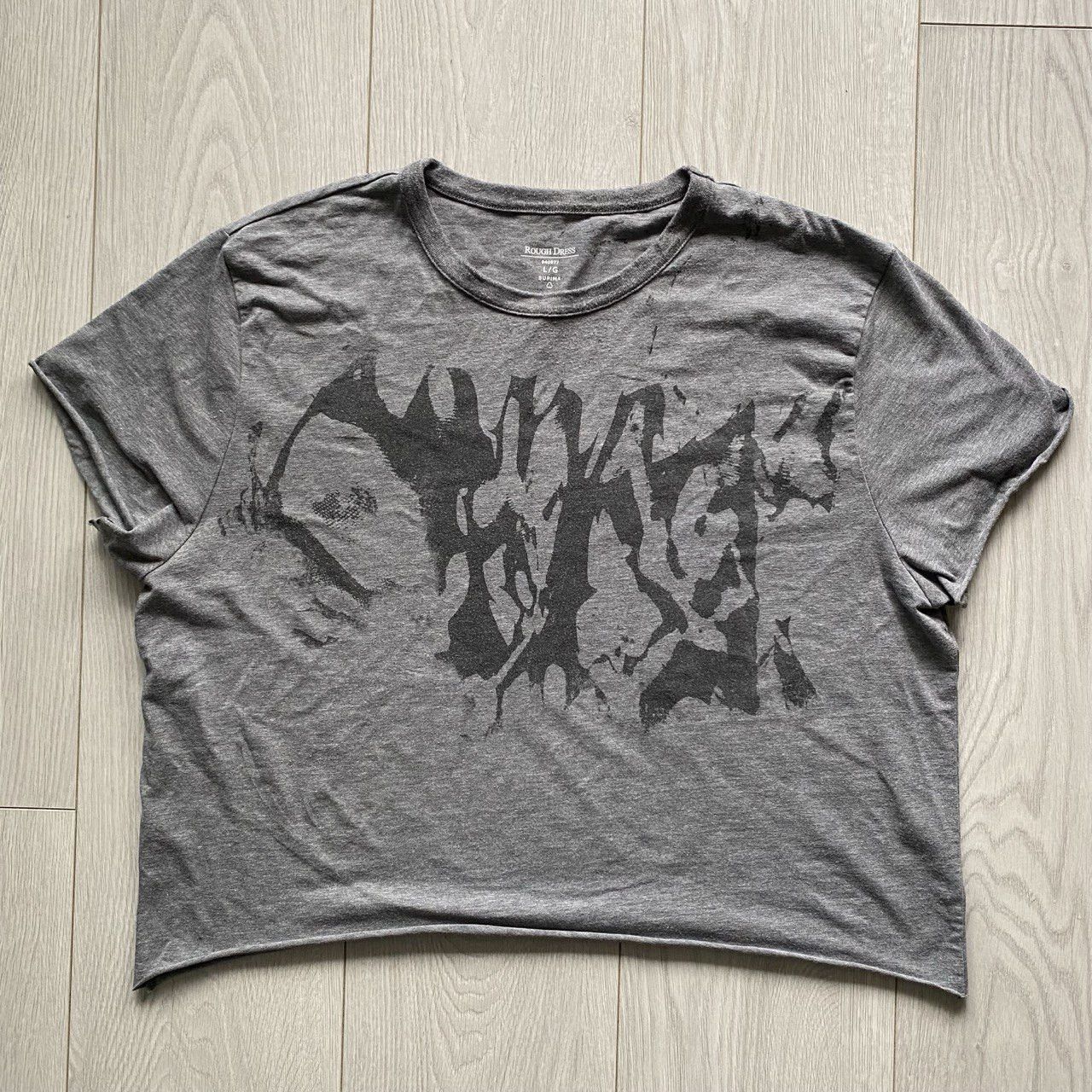 Band Tees VINTAGE PUNK AVANTGARDE GRUNGE GREY TEE SKULL Size US M / EU 48-50 / 2 - 1 Preview